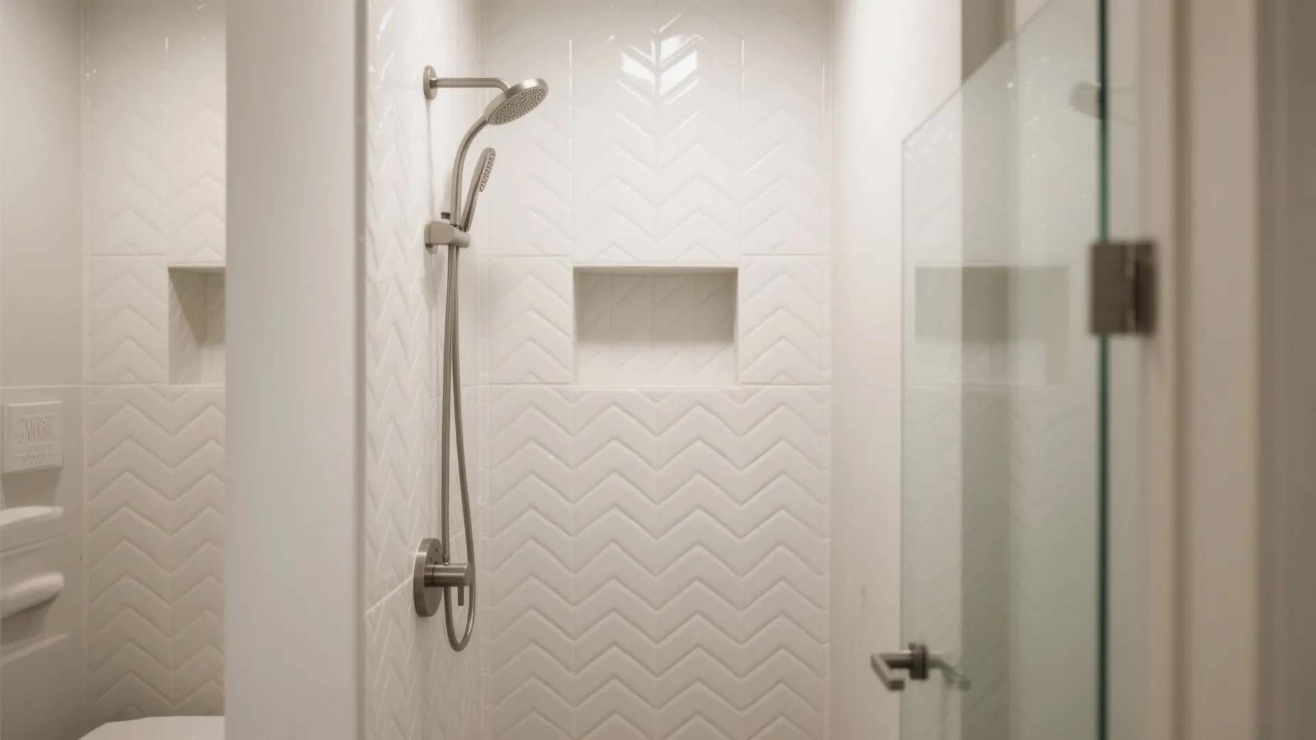 Embossed Tiles in Wet Zones and Backsplashes