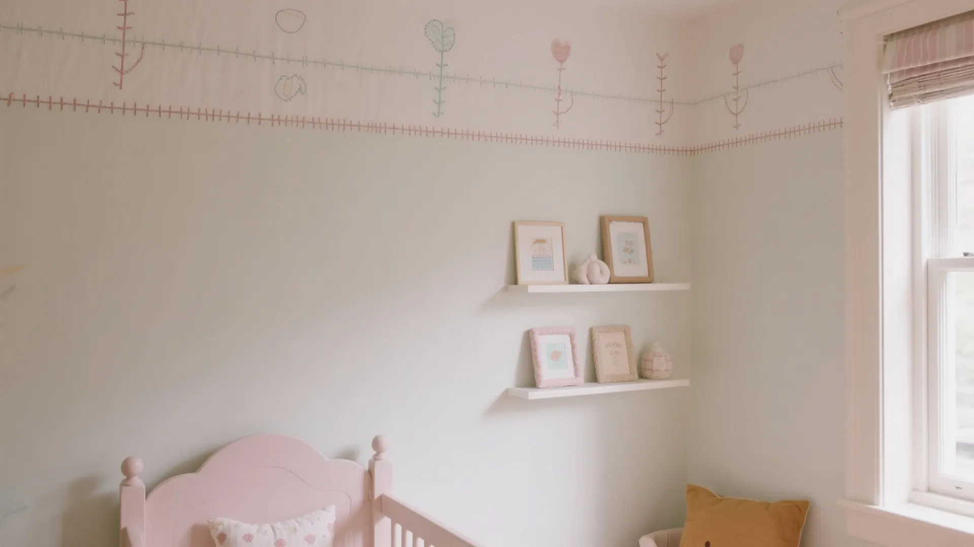 Embroidered Look: stenciled stitch details