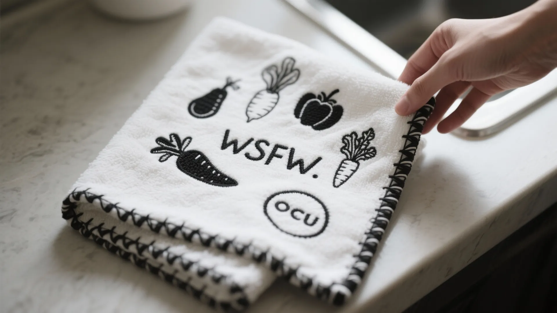 5. Embroidered or Lettered Towels for Personality