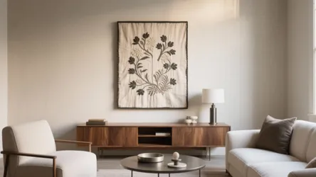 5 Machine Embroidery Wall Hanging Designs for Small Spaces