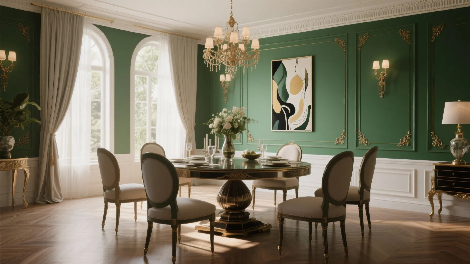 9. Rich Emerald Elegance