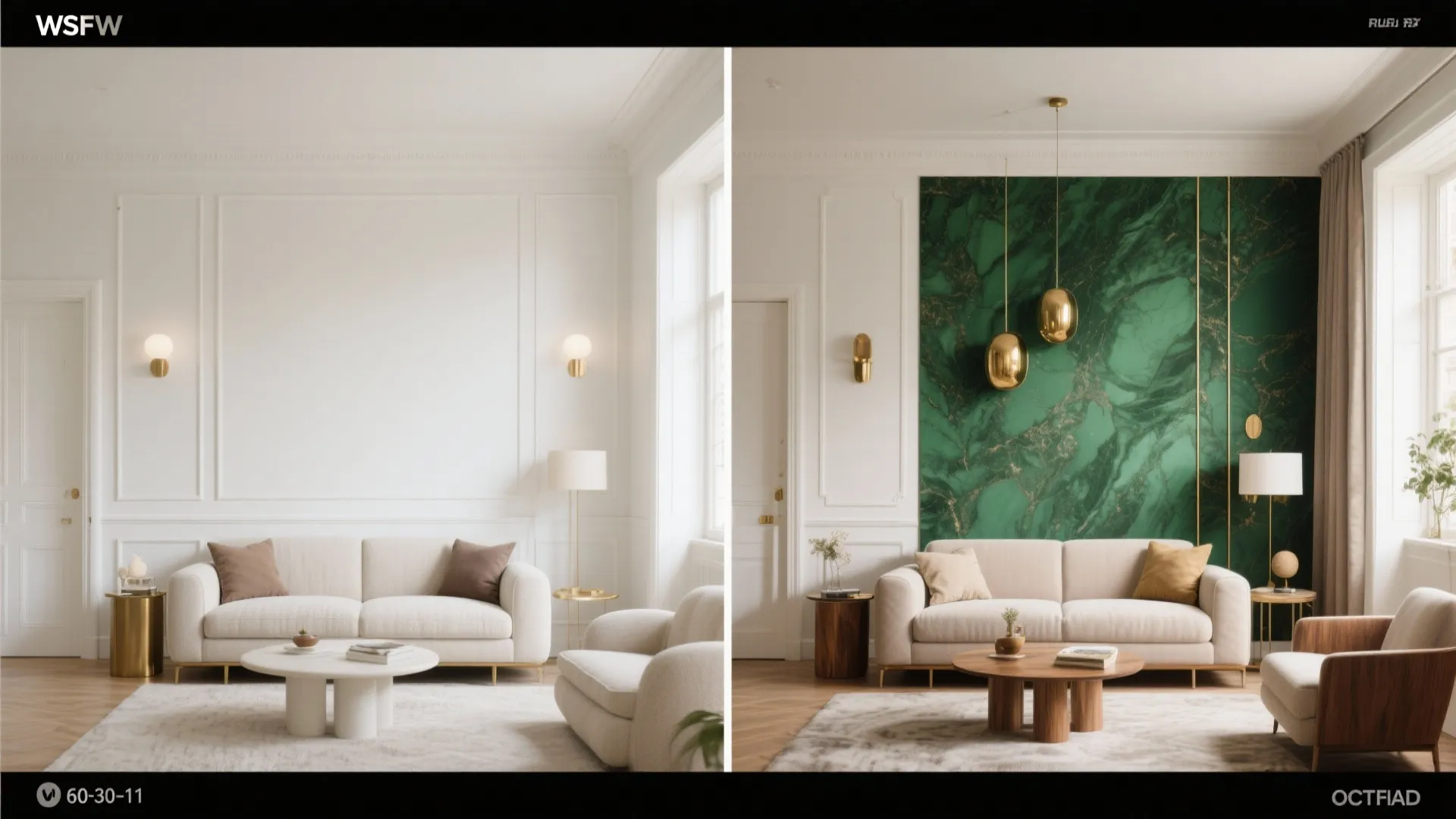 Bold Accent with a Balanced Palette