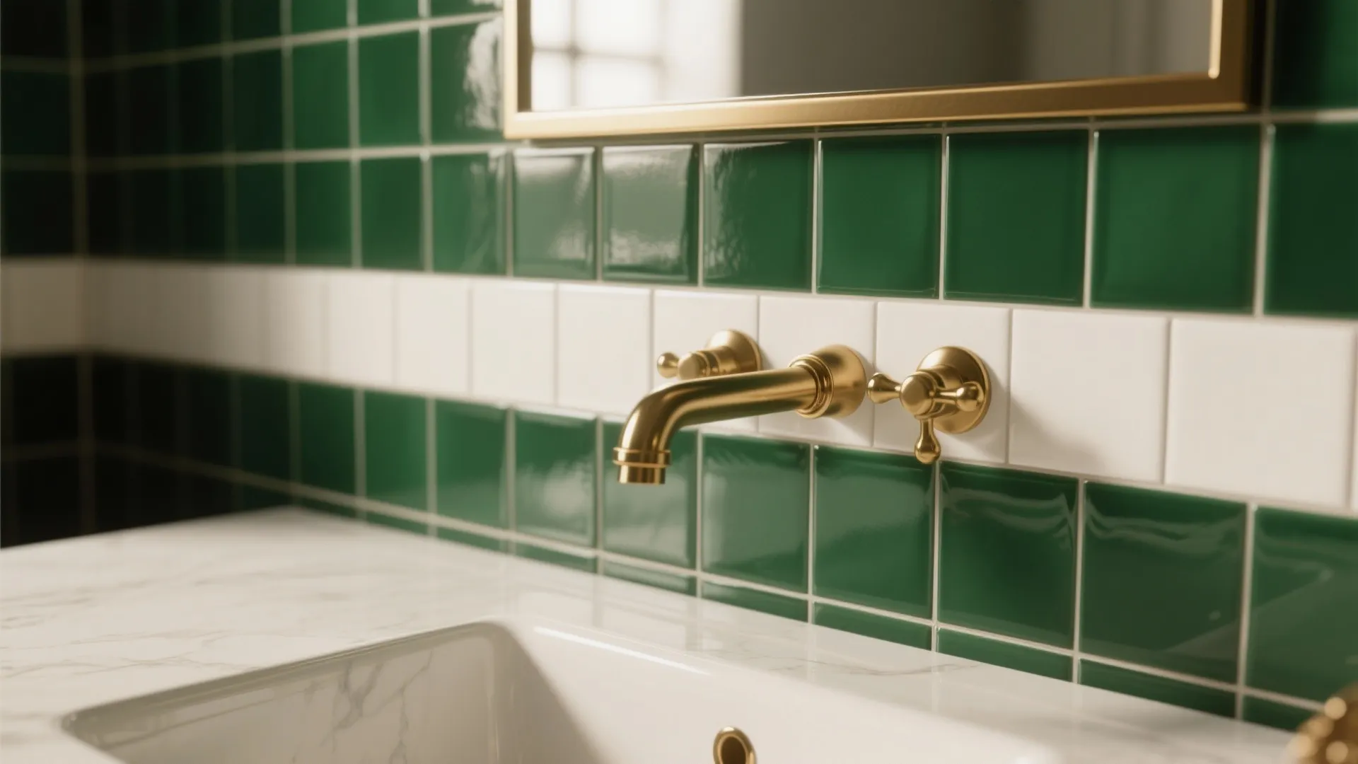 1. Pocket of Jungle: Deep Emerald Accent Wall