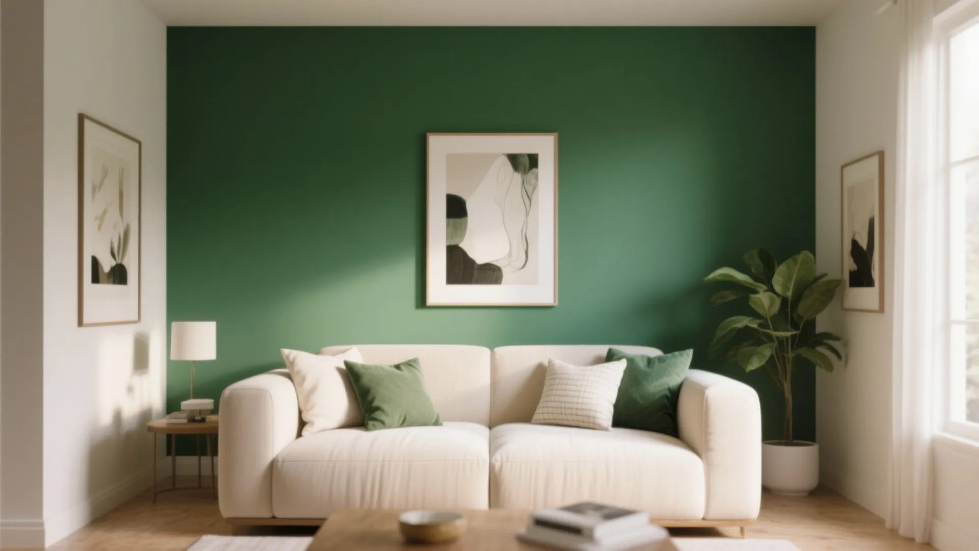 Accent Wall in Bold Color