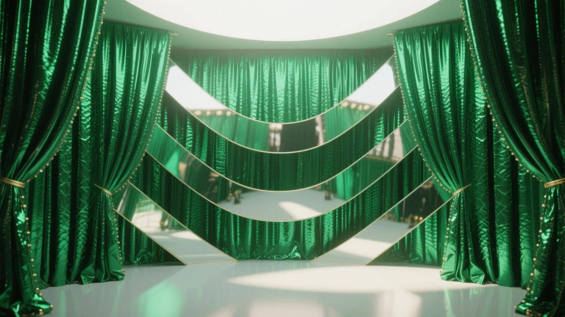 3. Emerald City Backdrop