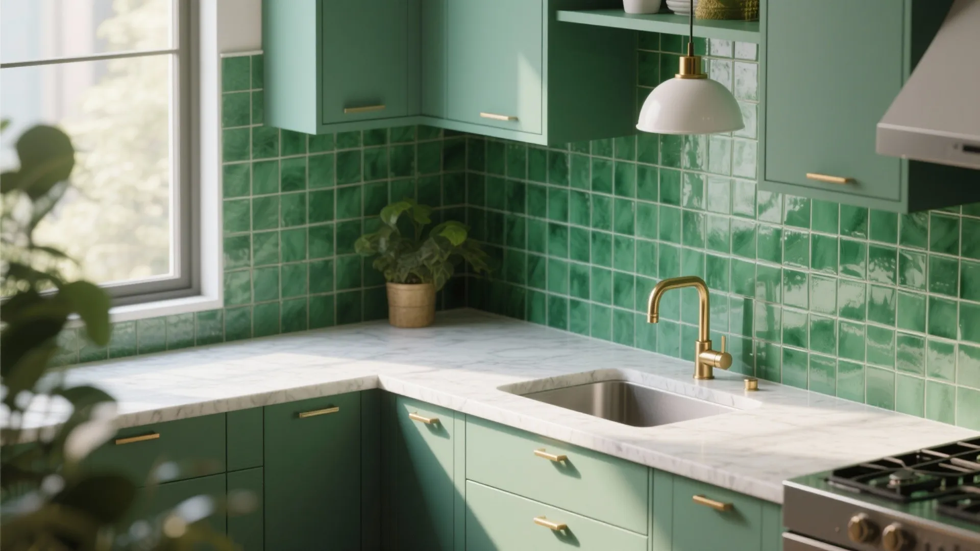 8. Add a Statement Backsplash