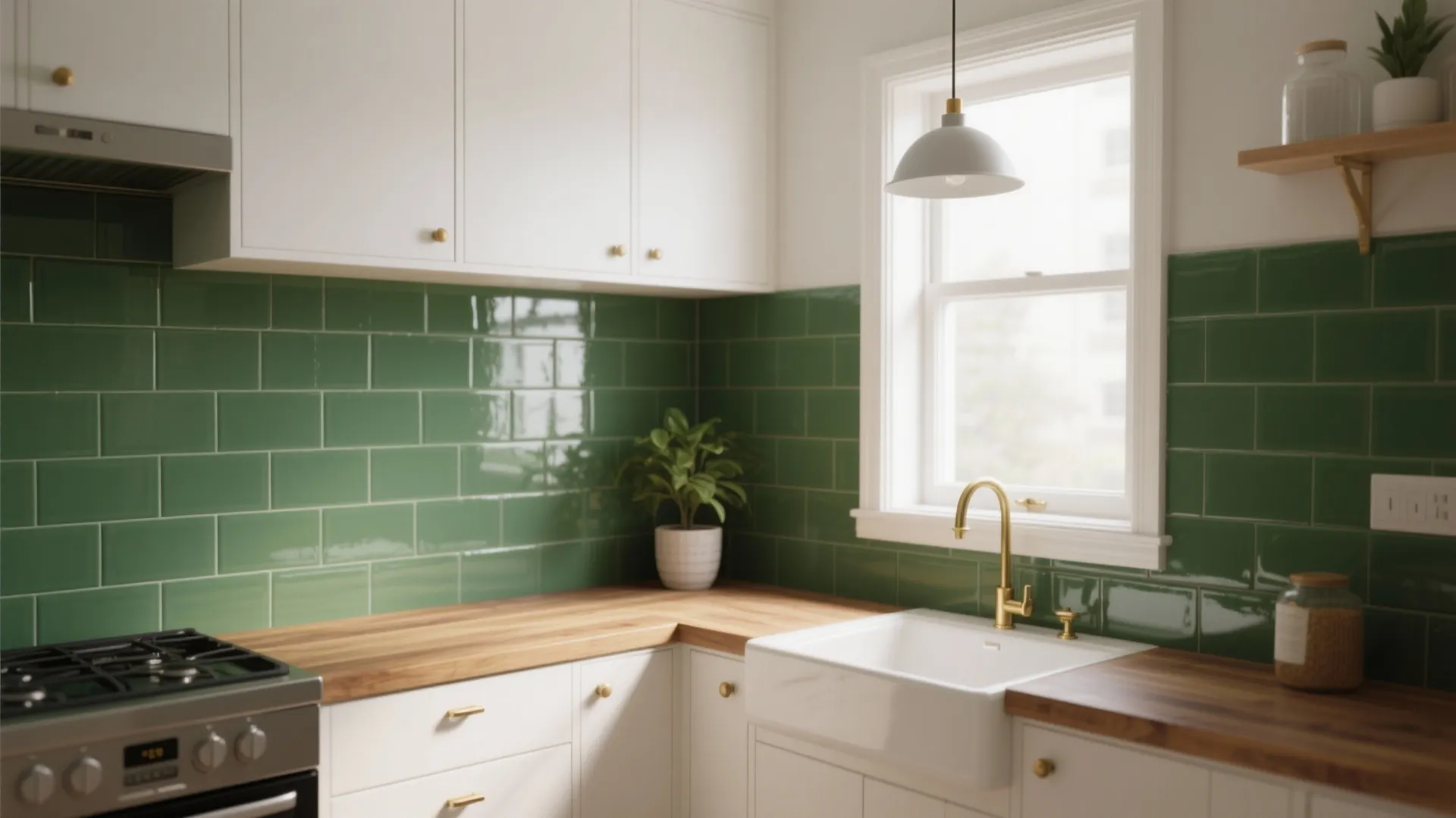 5 Green Subway Tile Kitchen Ideas: Small-space kitchen design ideas using green subway tiles — practical, stylish, and budget-aware