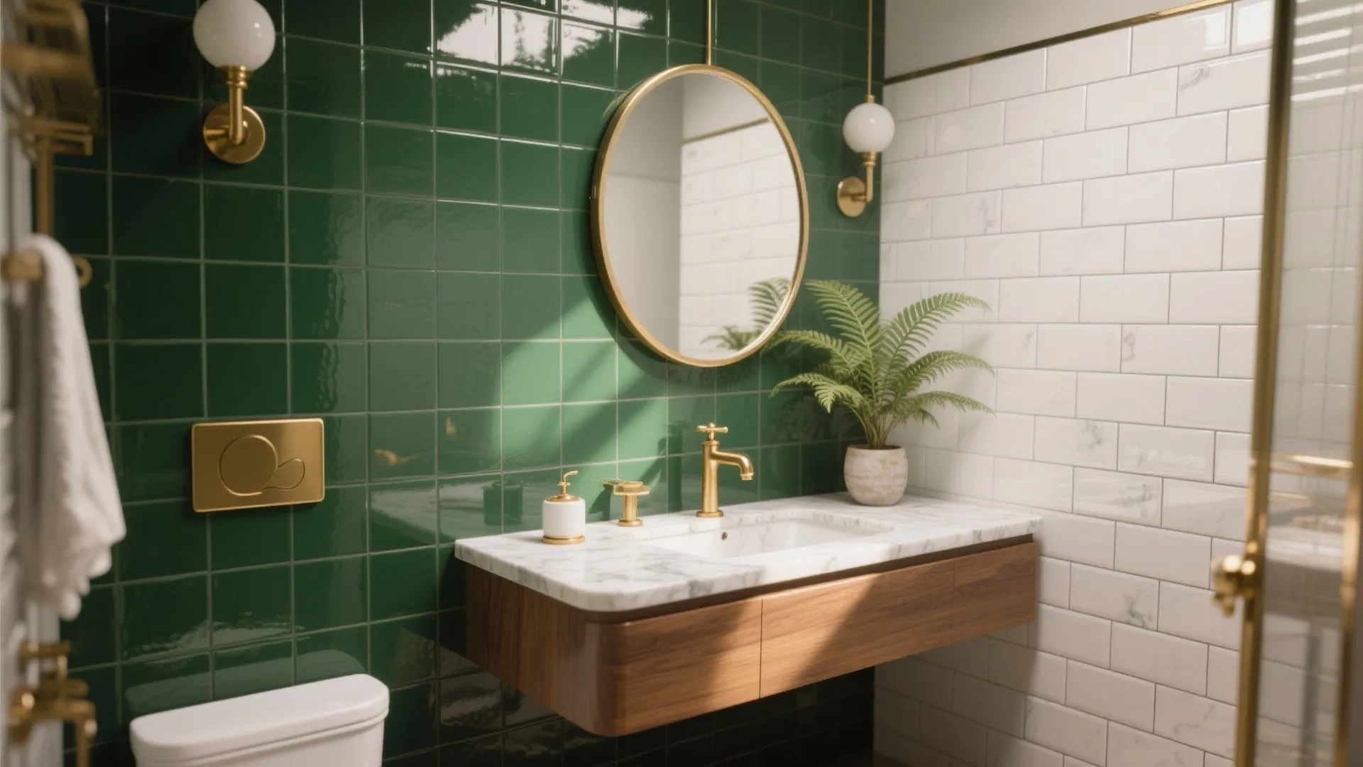 Emerald Green Bathroom Decor: 5 Inspiring Ideas: Practical, stylish emerald green bathroom decor tips from a pro — tiles, paint, fixtures, plants and lighting to transform small baths