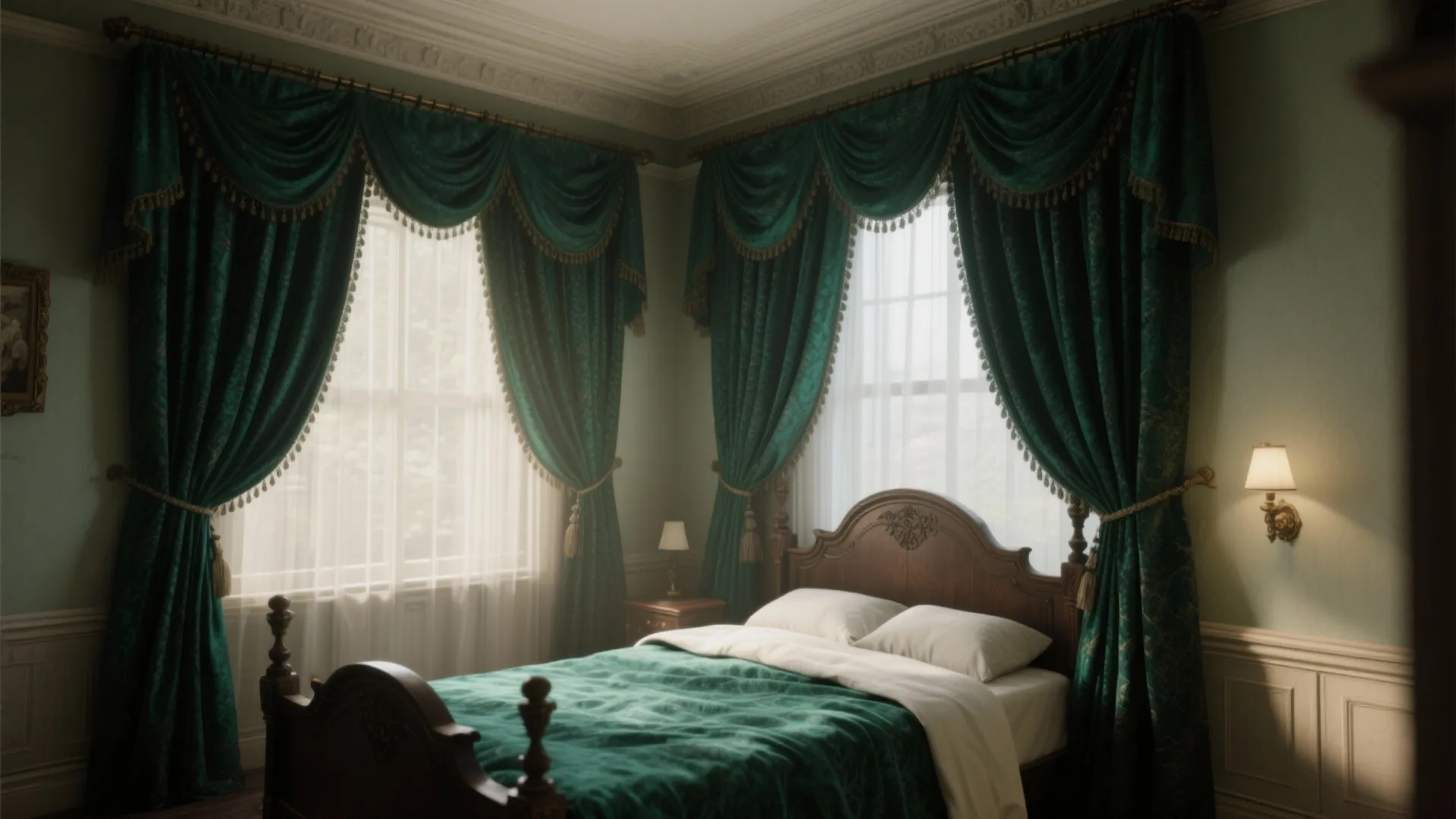 3. Deep Jewel Tones: Emerald or Teal