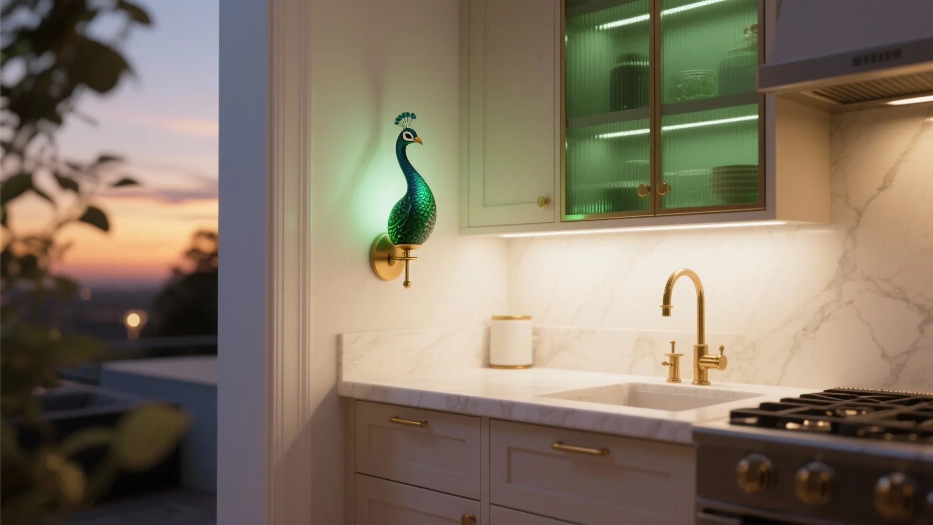 Emerald Glass for Color Pop