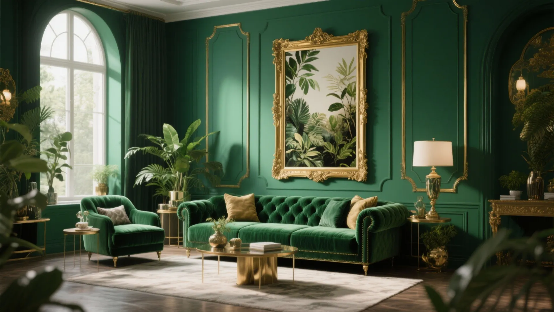 8. Emerald Green Boldness