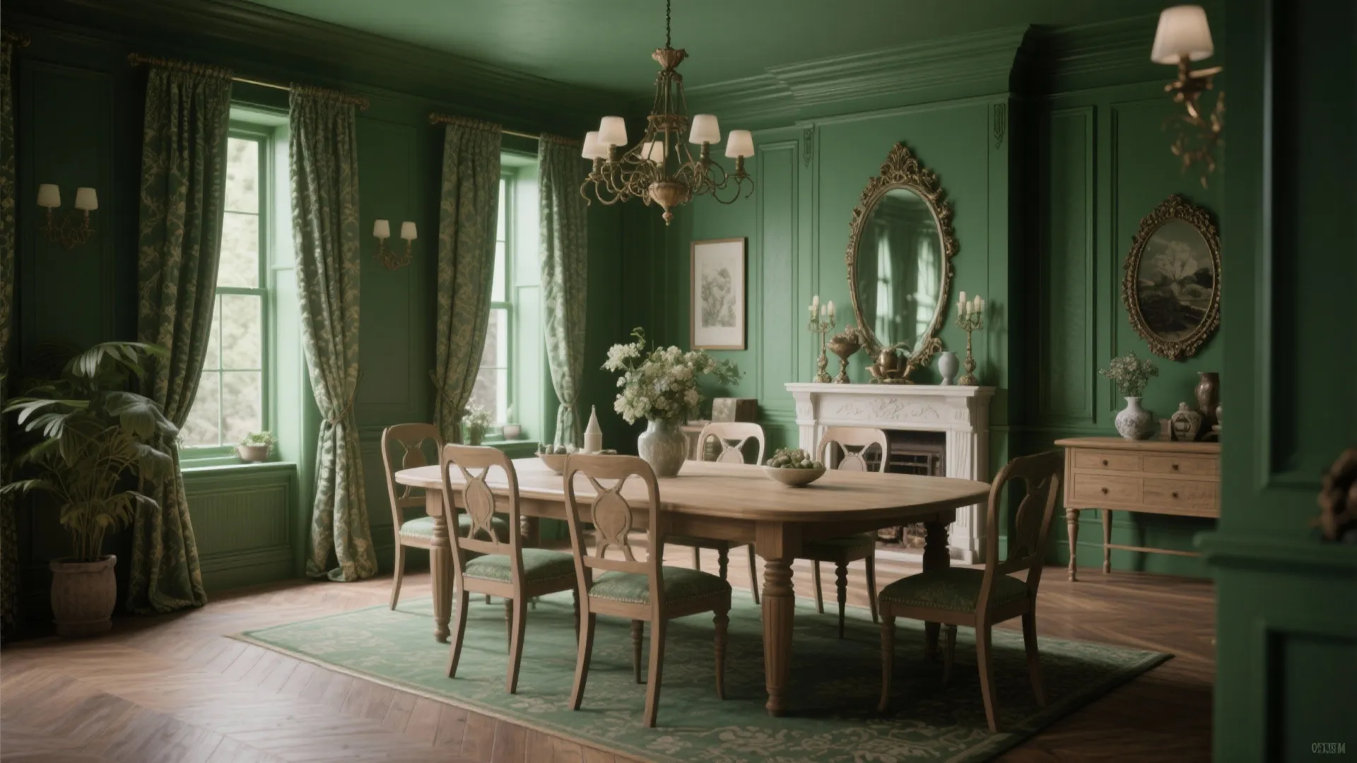 4. Emerald Green Luxe