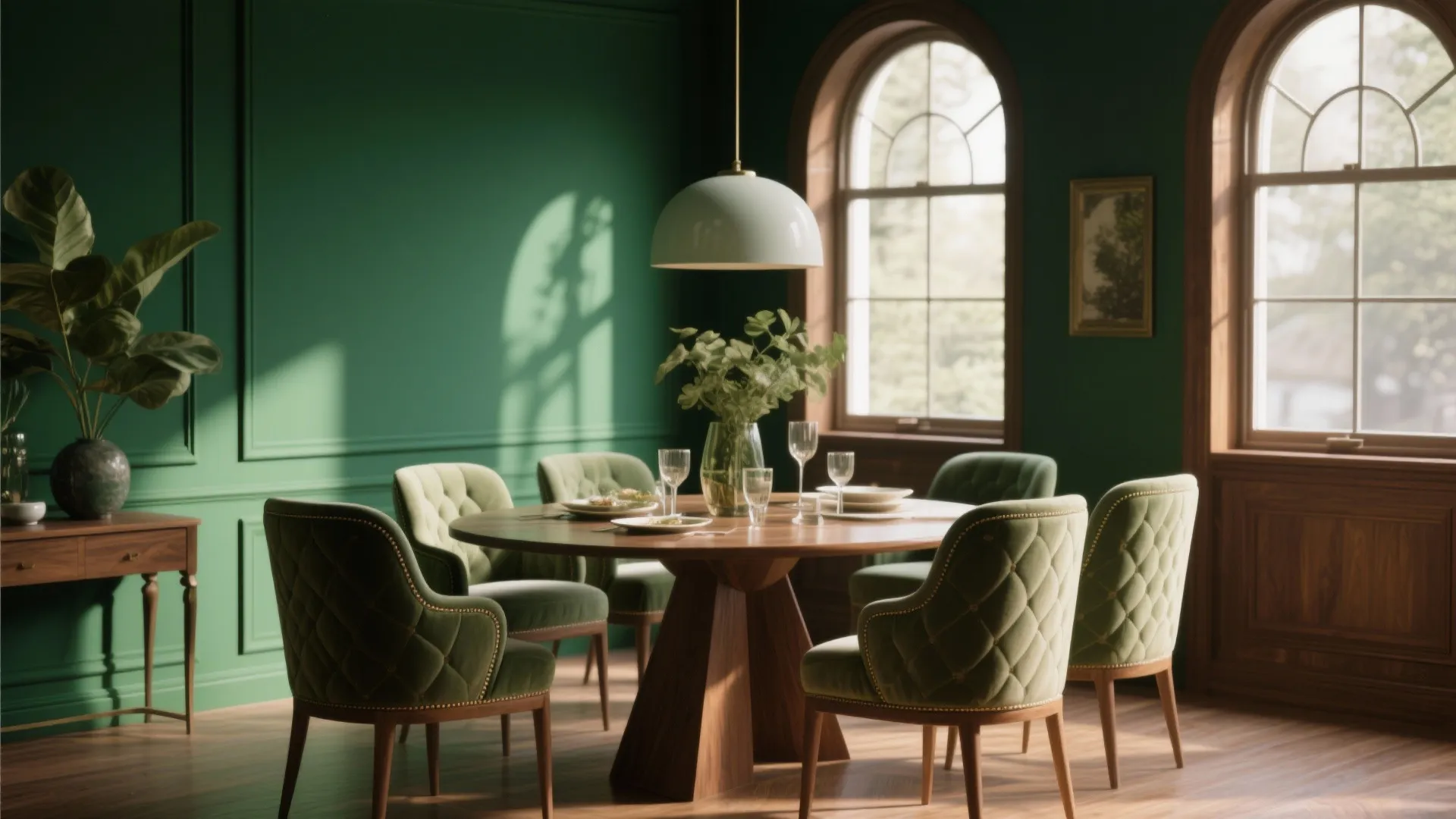 2. Emerald Green Luxe