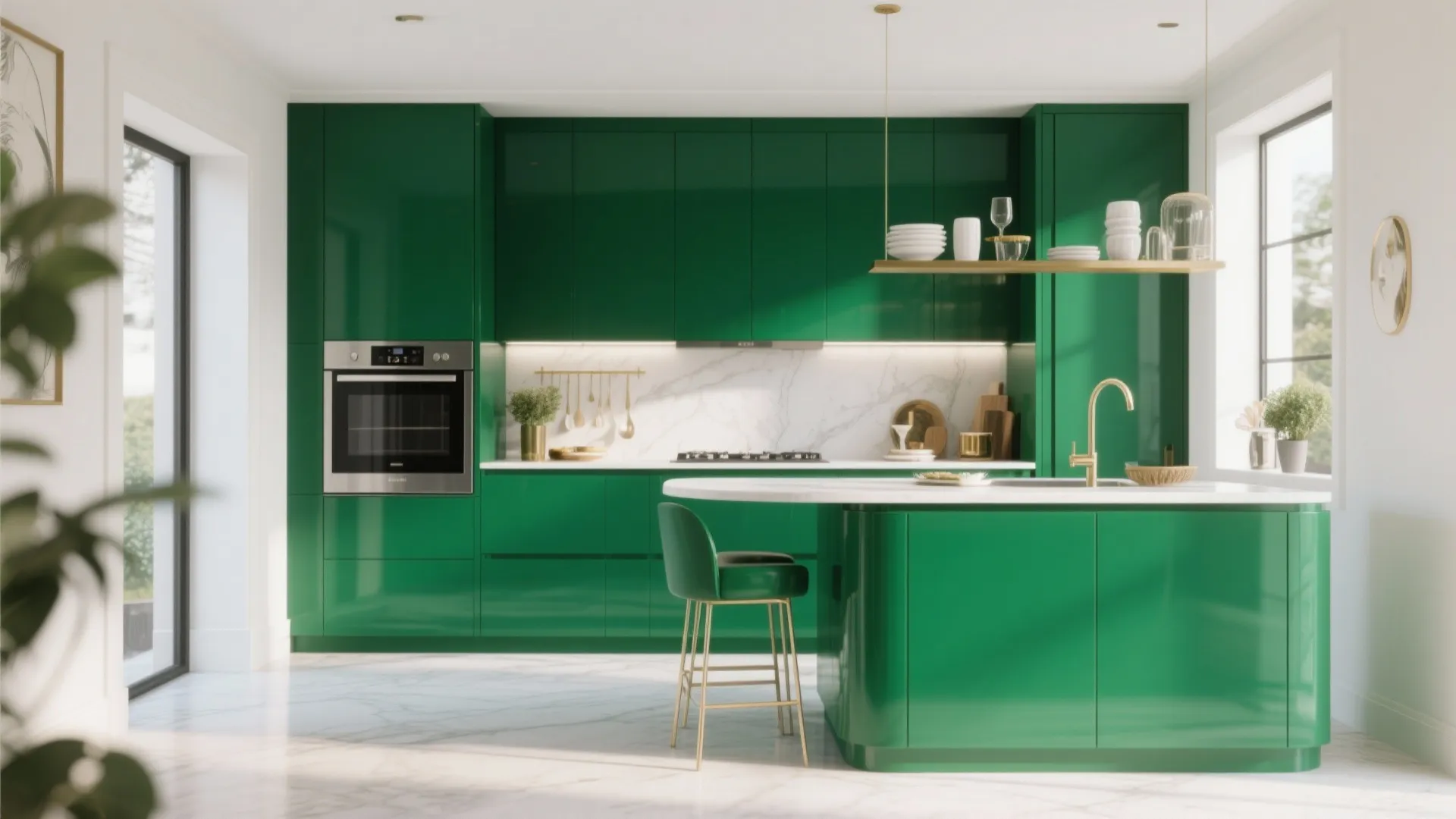 7. Bold Emerald Green