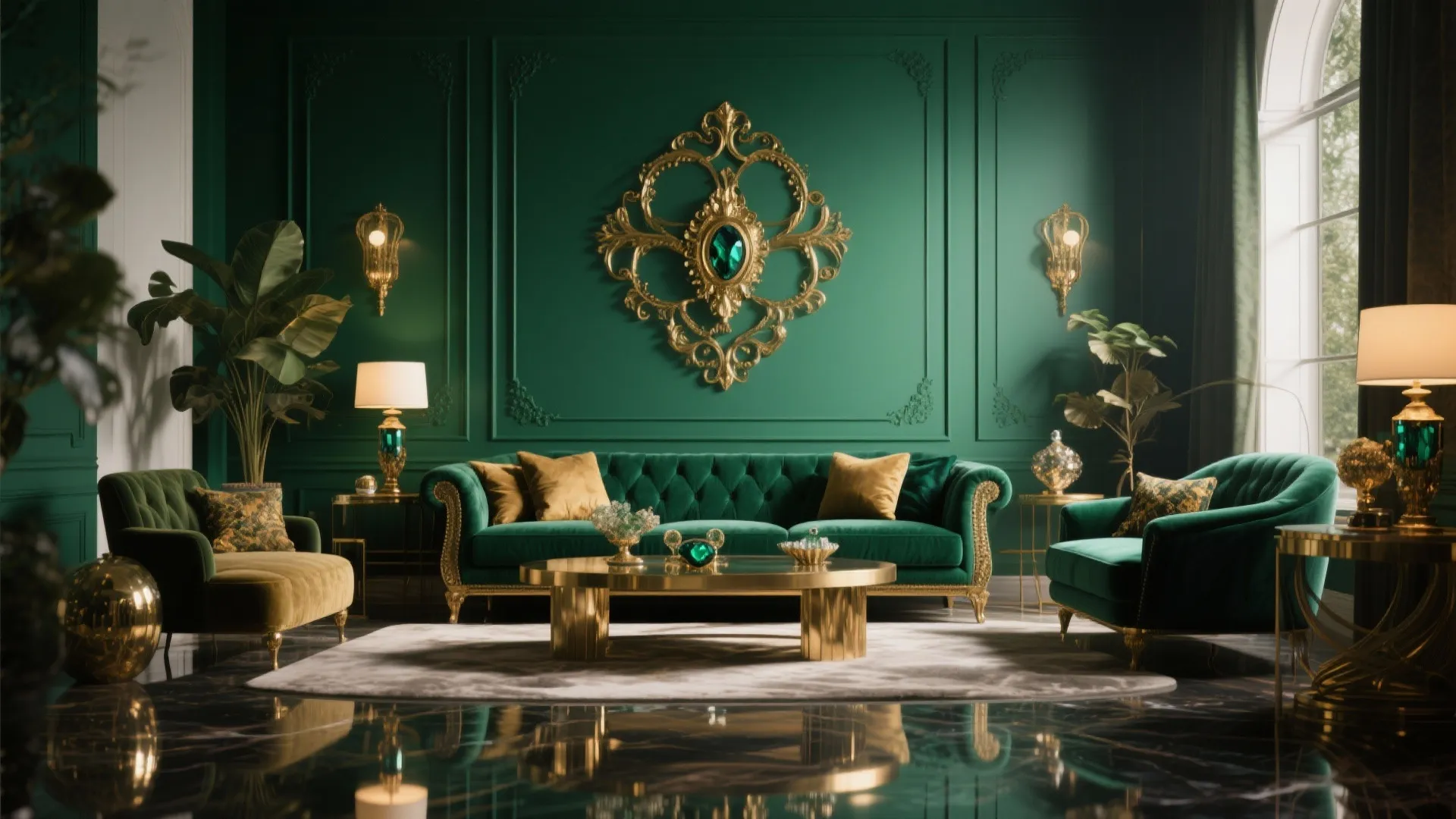 10. Emerald Green Luxe