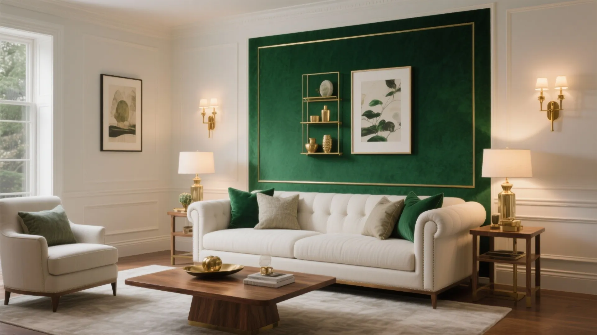 Emerald + Brass + Ivory (Royale Luxury Emulsion)