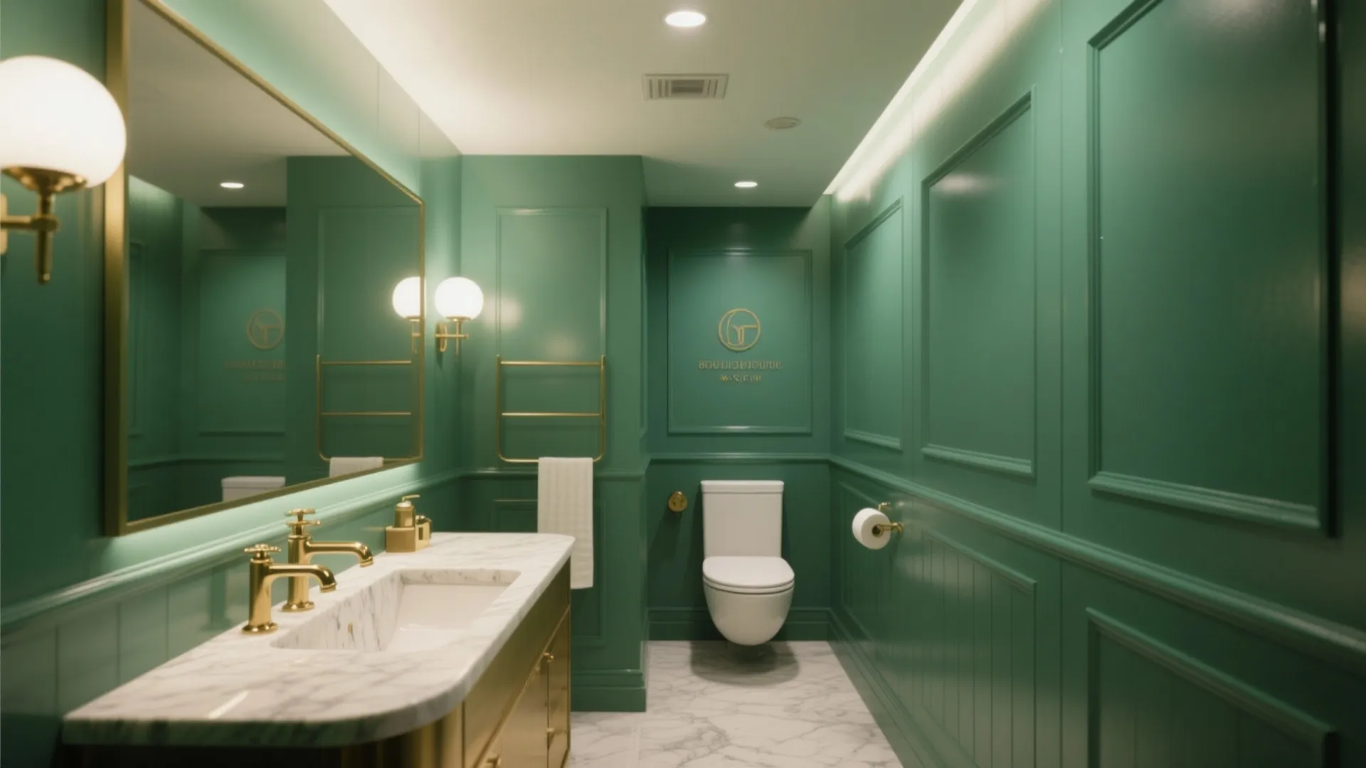 3. Small Bathrooms as Jewelry Boxes