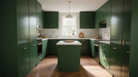5 Green Kitchen Cabinet Ideas