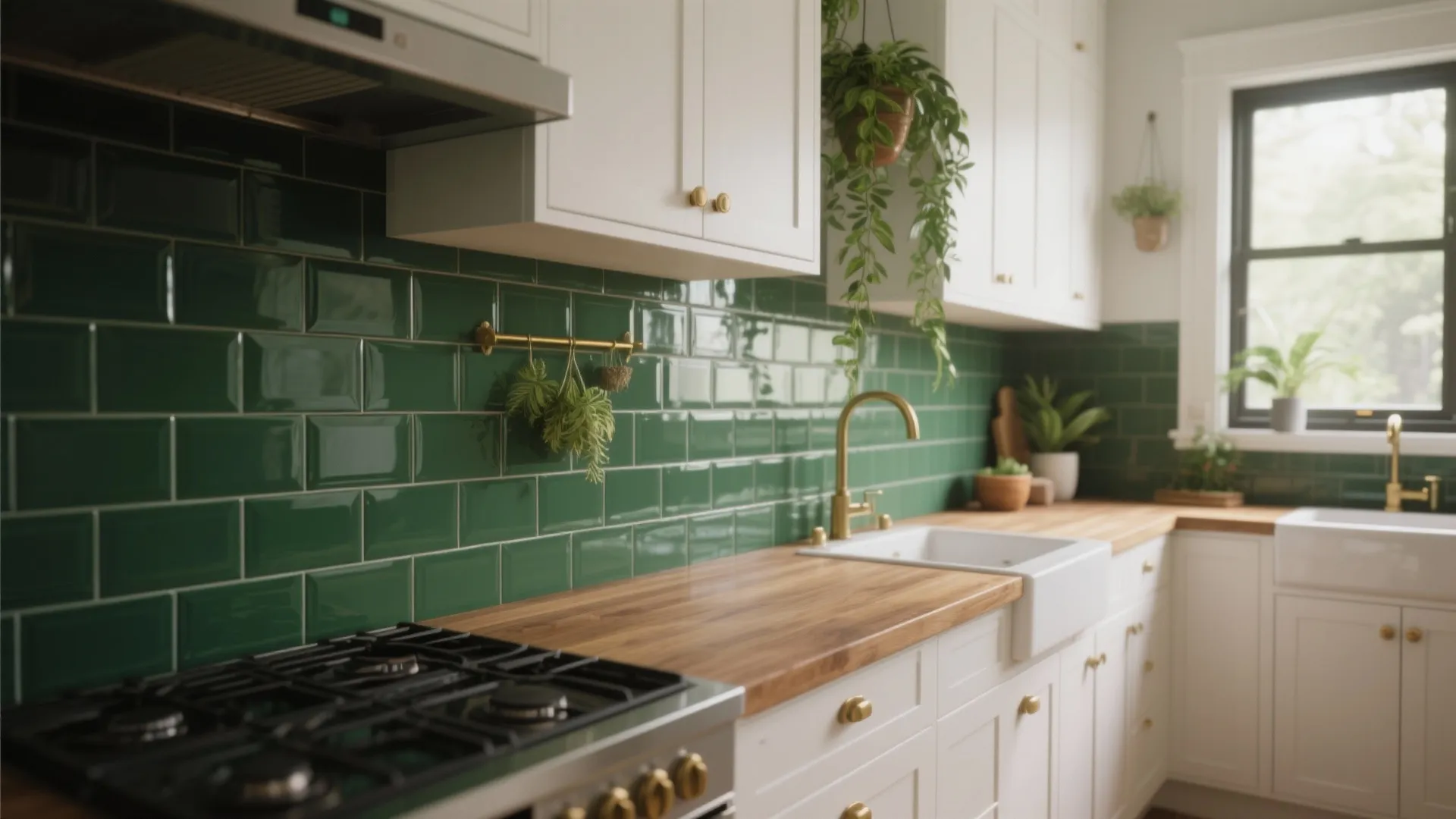 Green Backsplash Tile Ideas — 5 Inspiring Options: Fresh kitchen design ideas with green backsplash tiles to make small spaces pop, from my 10+ years of kitchen remodeling experience