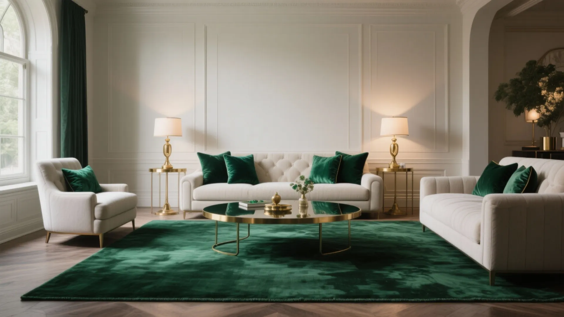 3. Deep Emerald Luxury