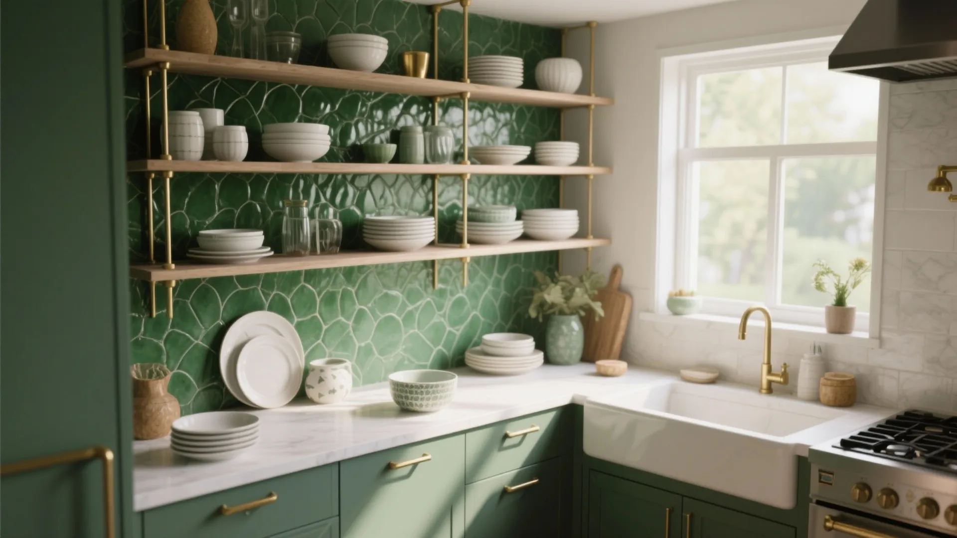 Idea 1: Open Shelving with a Twist