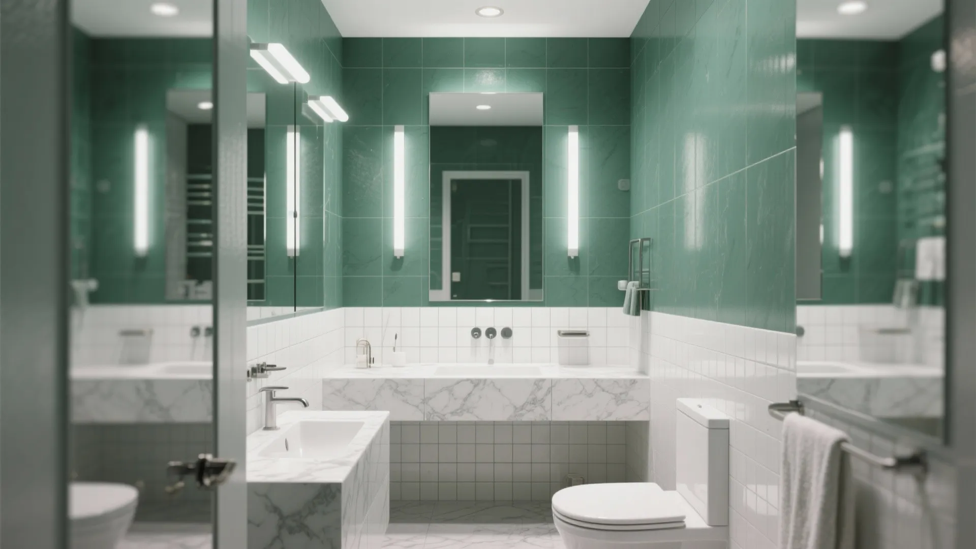 3. Use contrast and reflectivity to open the space