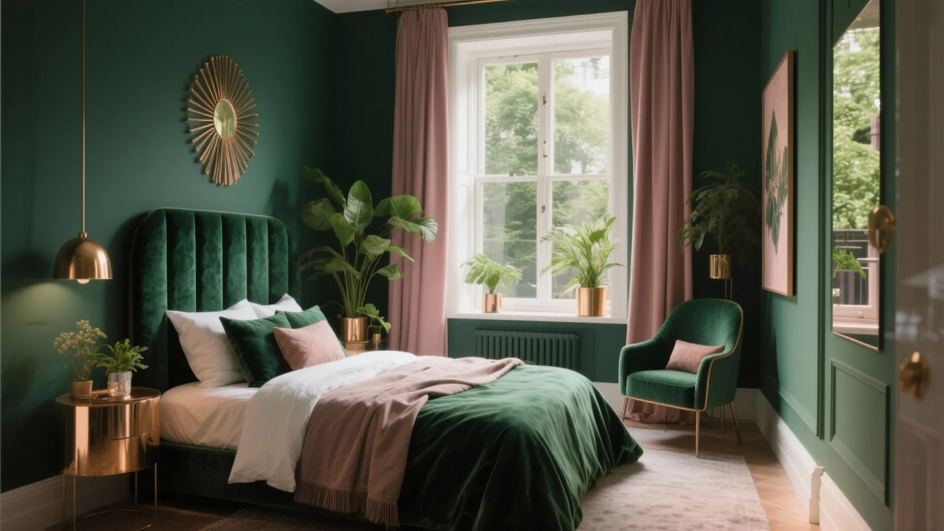 Green and Rose Gold Bedroom Ideas: Stylish Combinations for a Trendy Bedroom