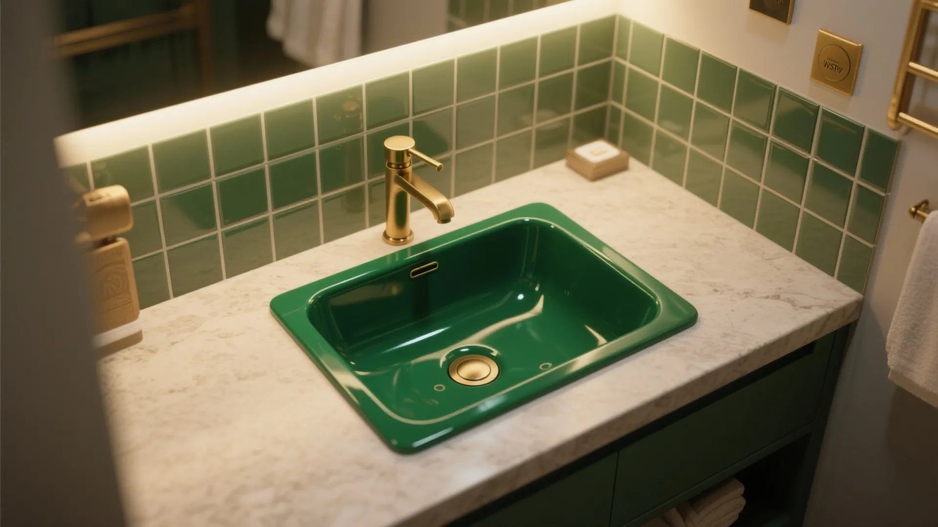 4. Bold jewel tones for a focal point