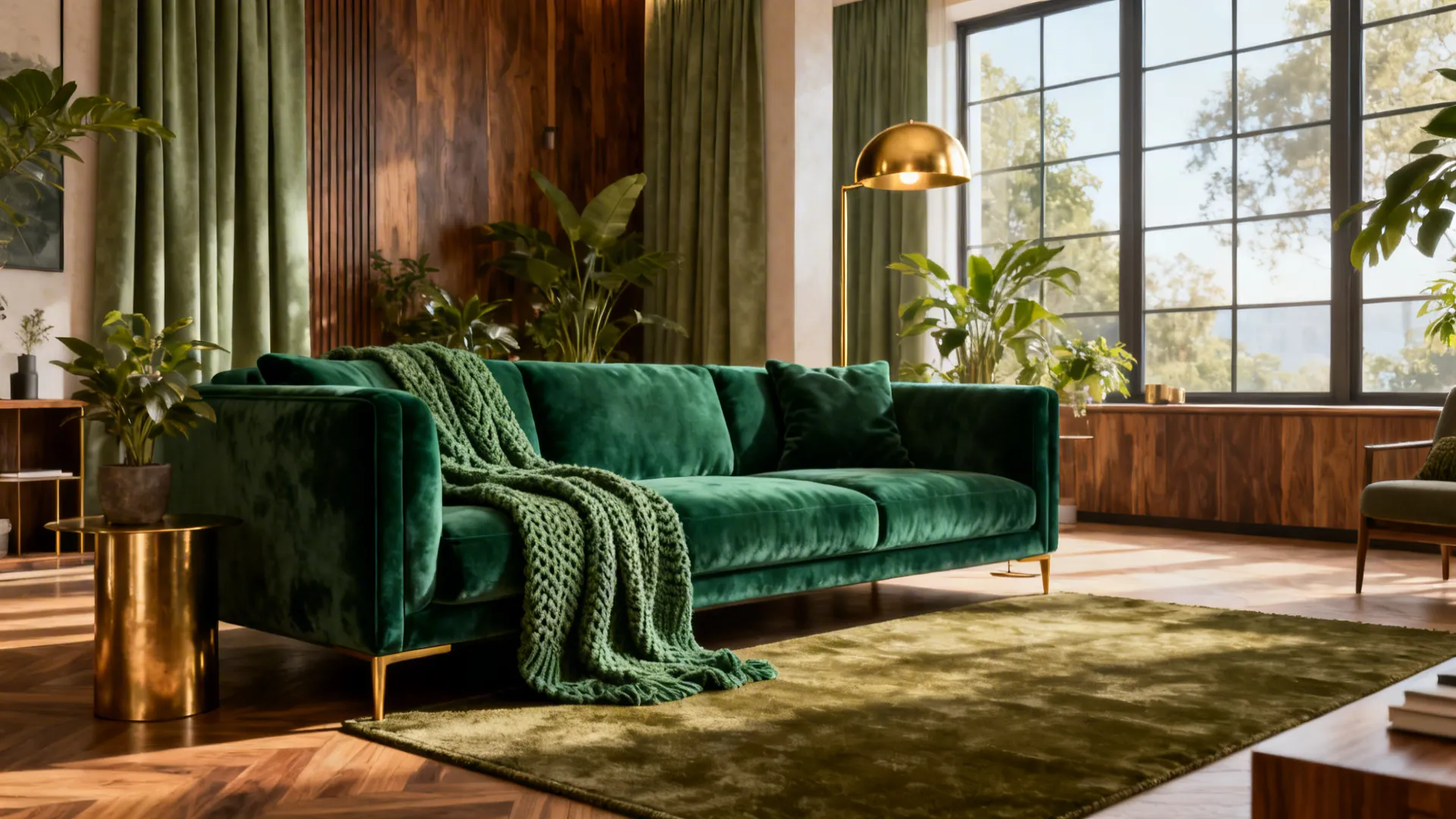 5 Modern Emerald Green Sofa Ideas