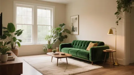 5 Emerald Green Sofa Living Room Ideas