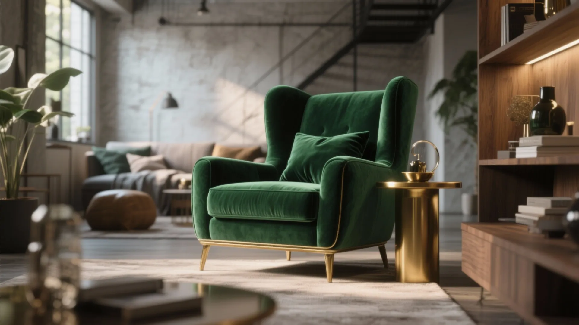 2. Velvet Statement Chairs