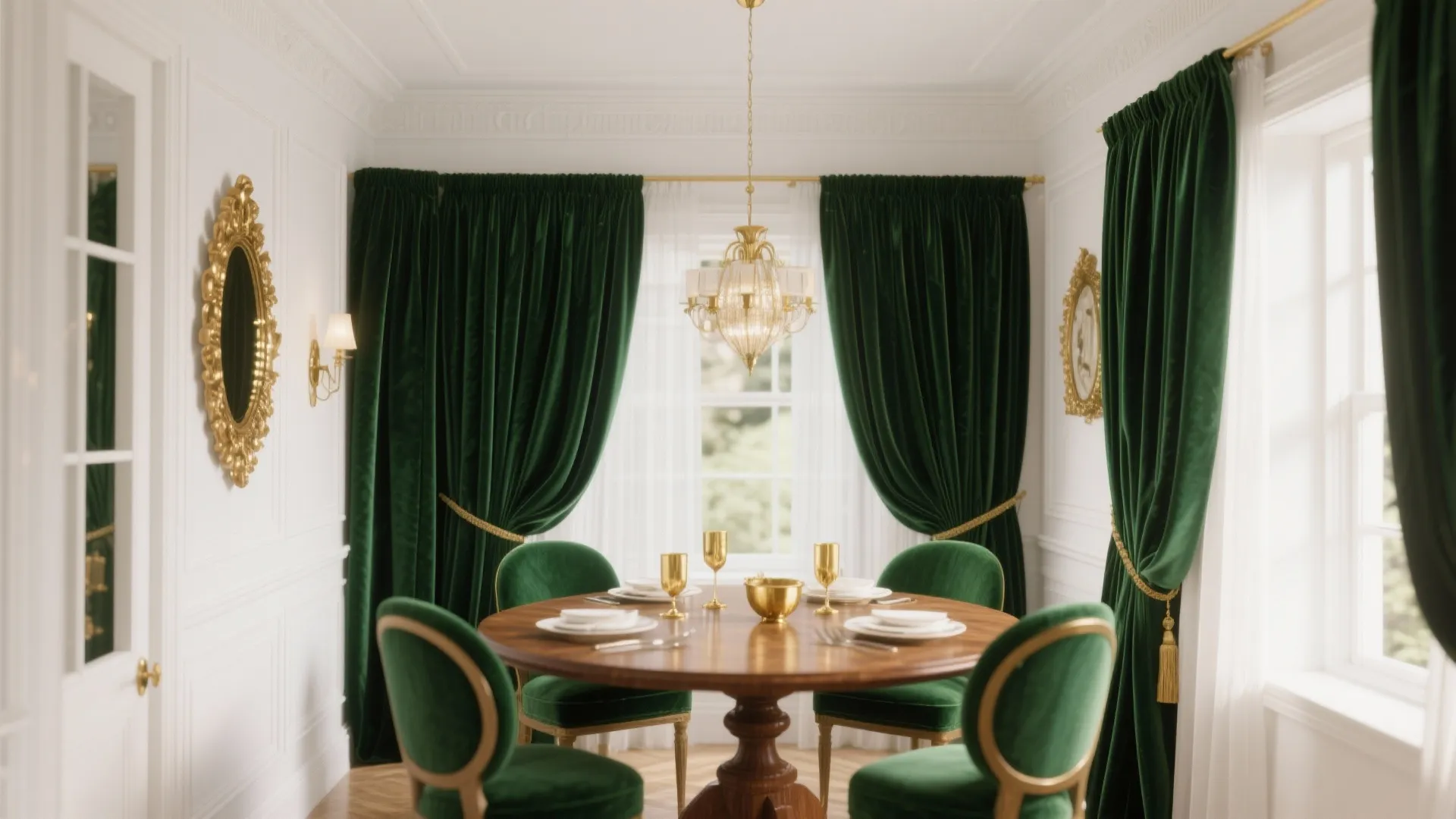 8. Bold Contrast for a Statement