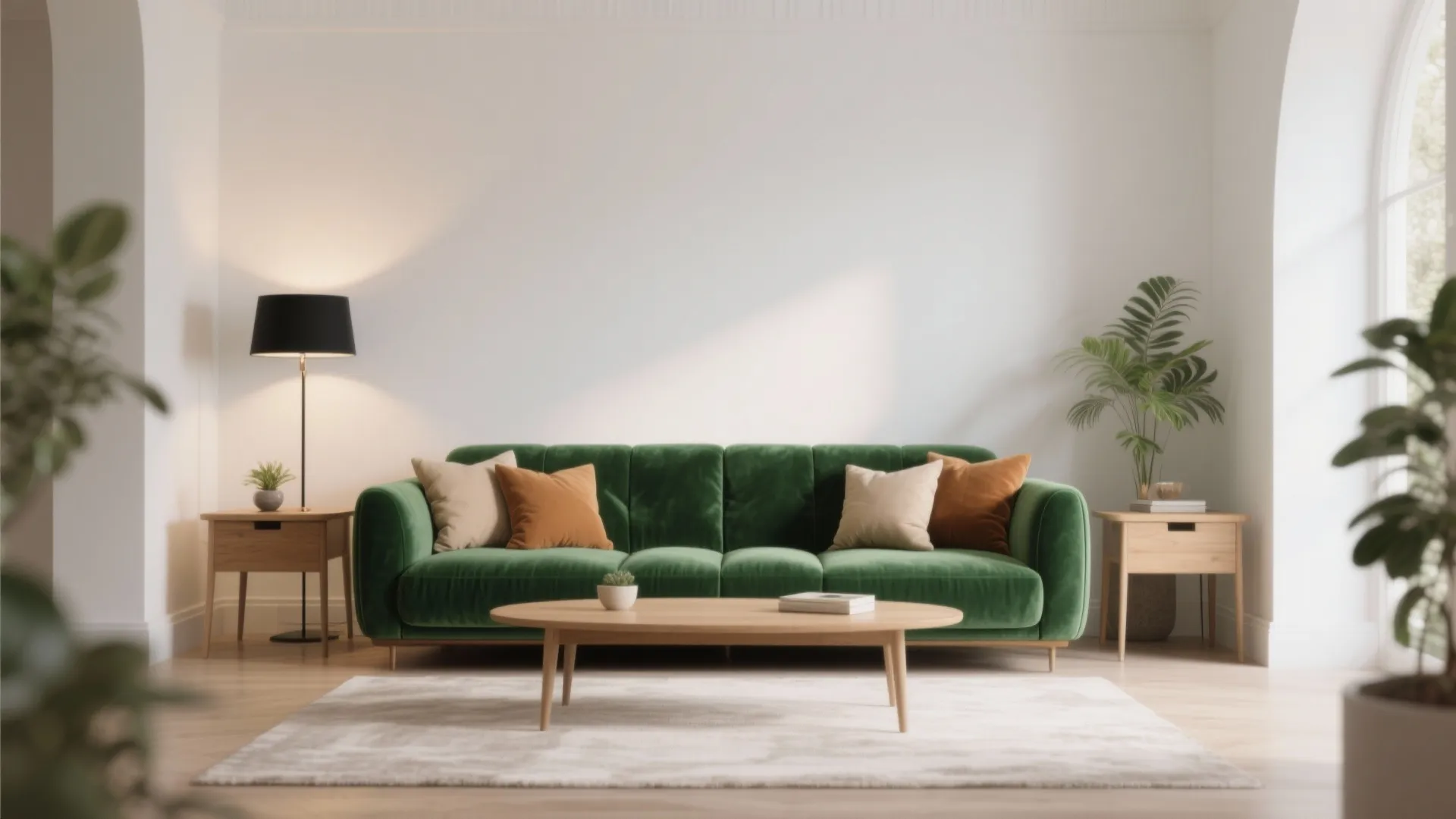 2) The Emerald Statement Sofa