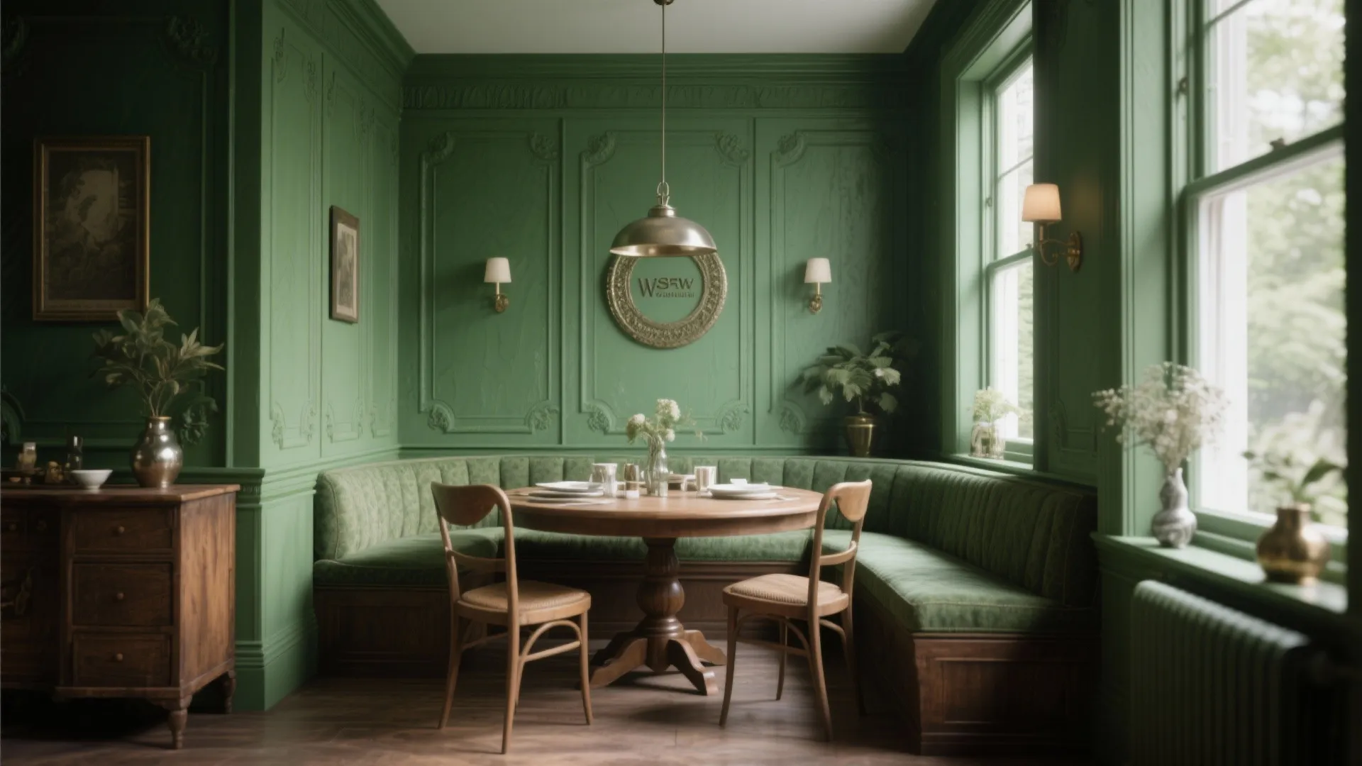 Emerald Green Heritage Style