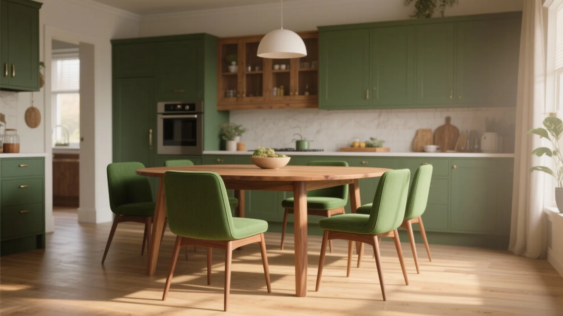 2. Mix with Wood Tones for Warmth