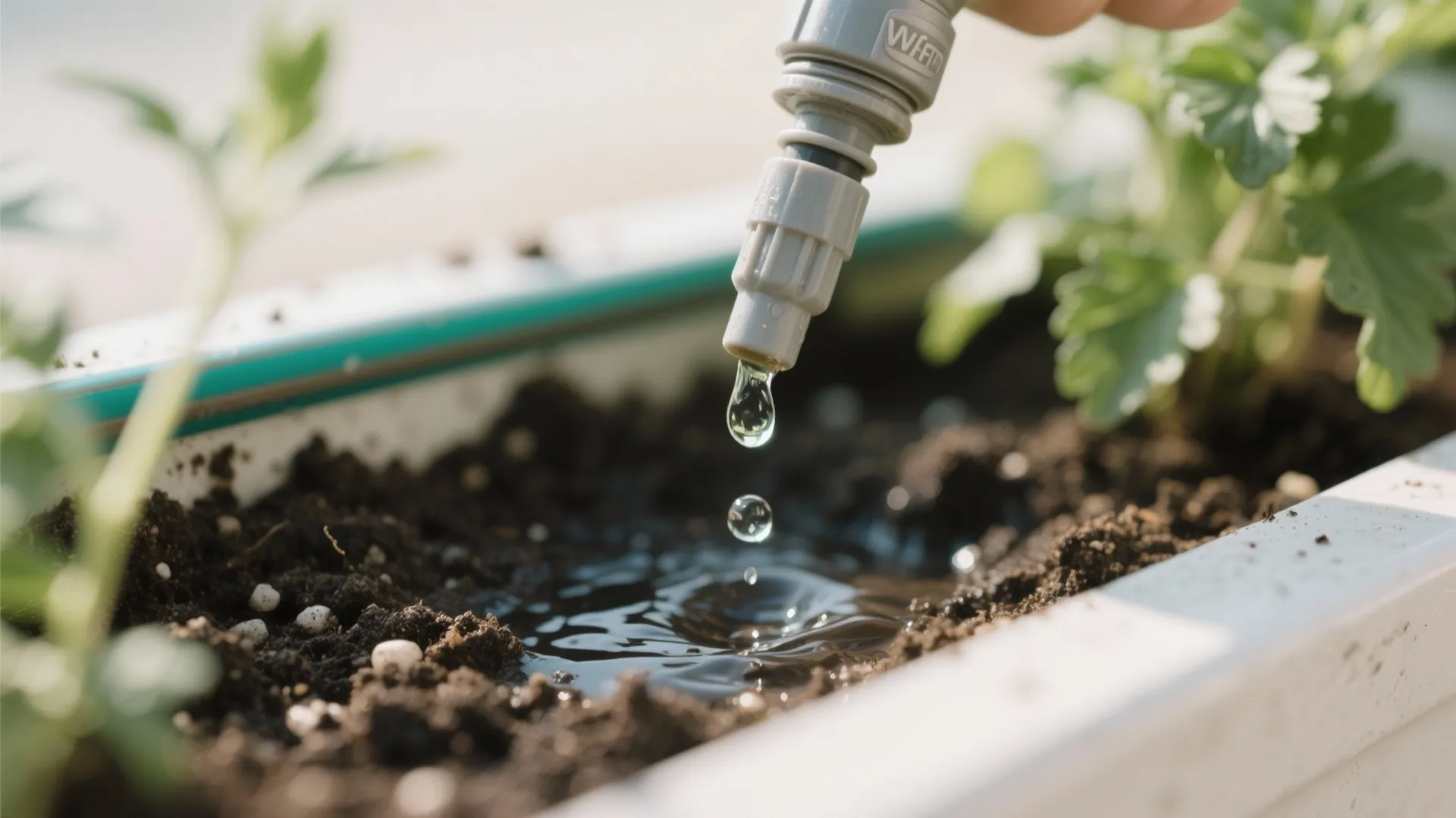 Self-Watering Planters and Smart Irrigation