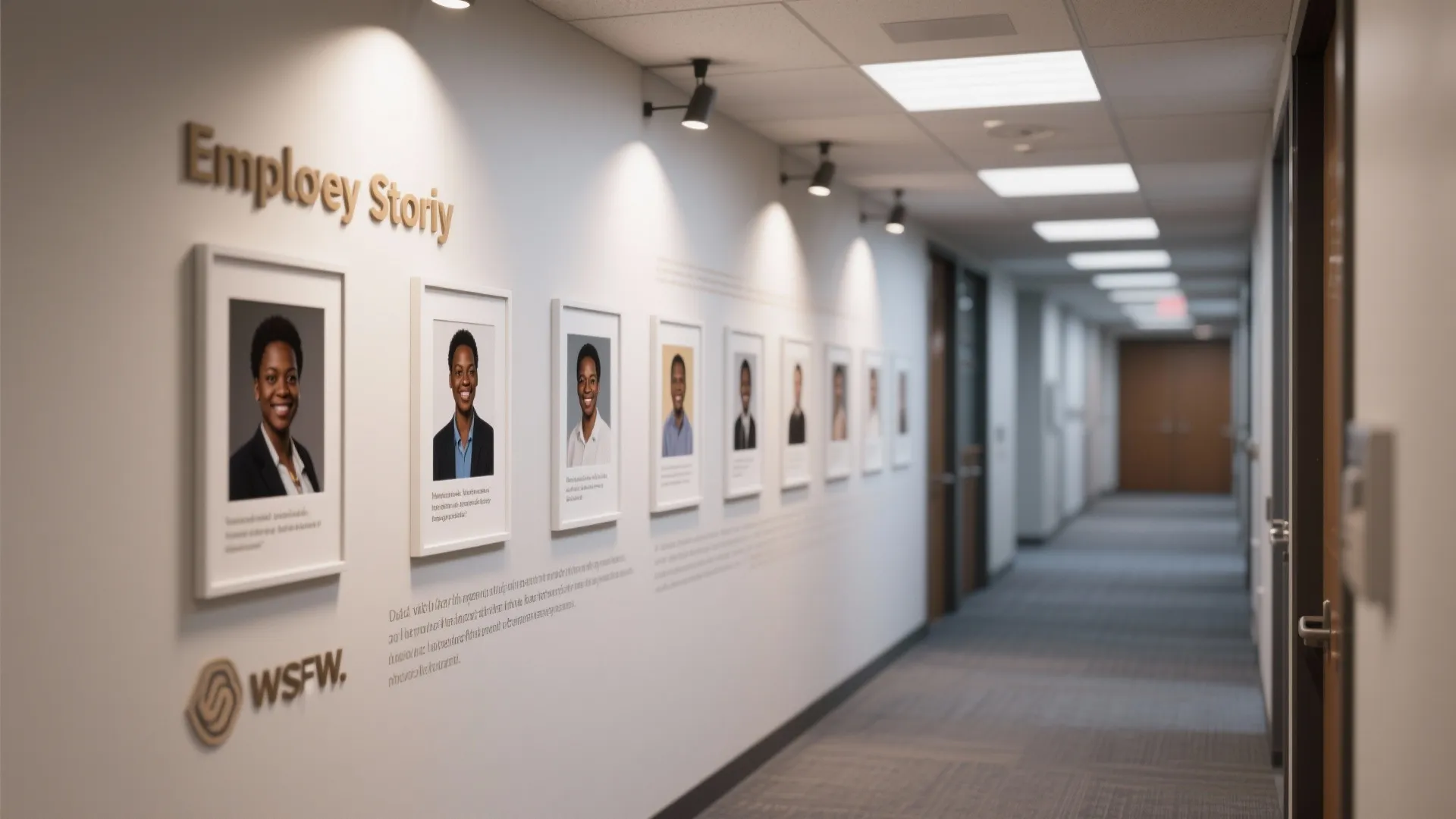 8. Employee Story Wall