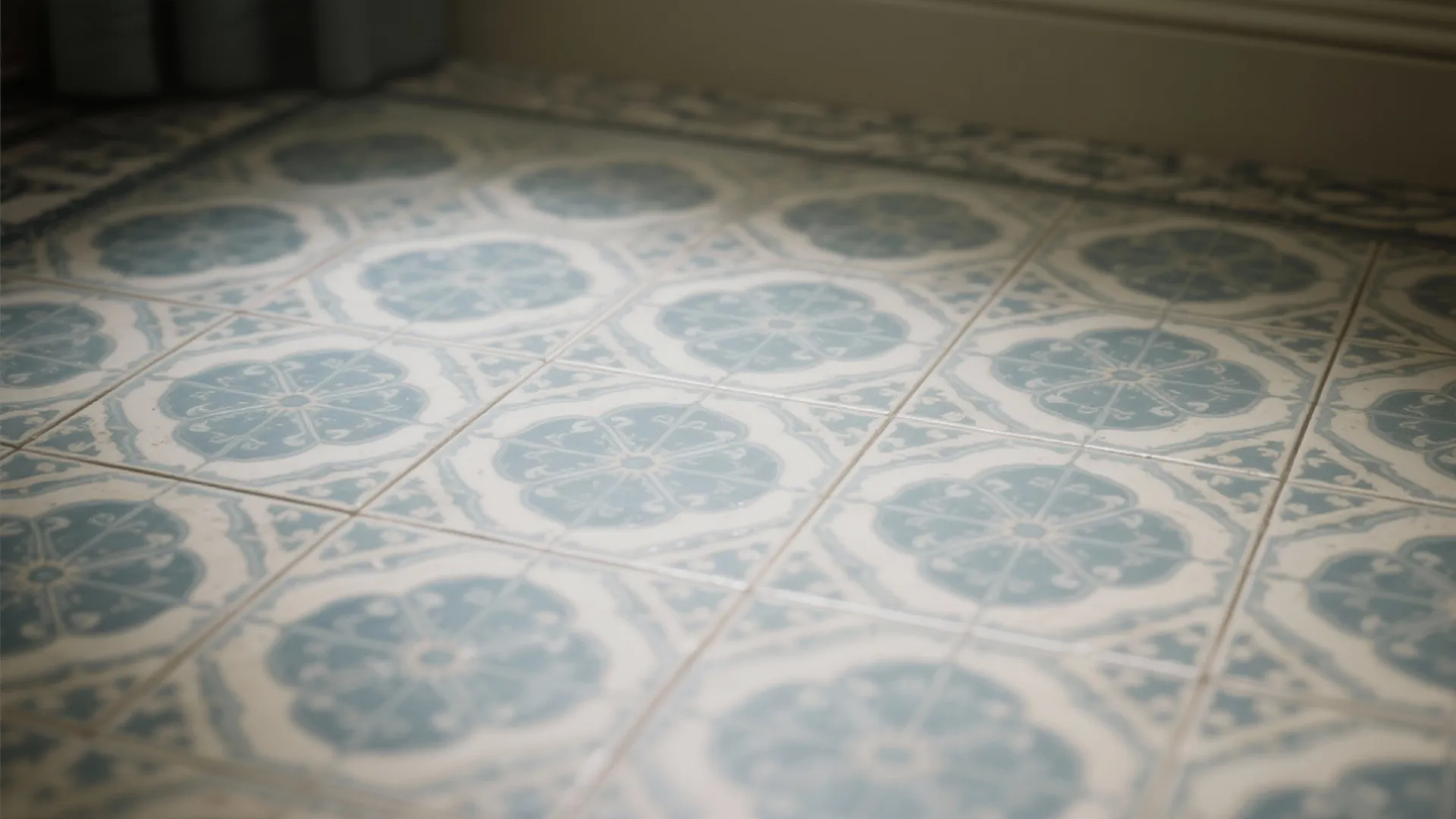 4. Patterned Floor Tiles