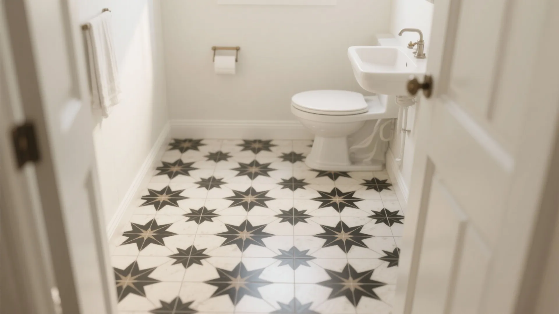 Patterned Encaustic (or Encaustic-Look) Floors