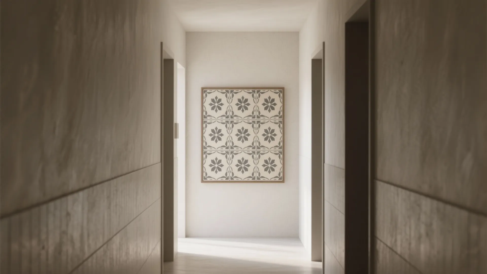 Encaustic-Style Patterns as a Gallery Feature