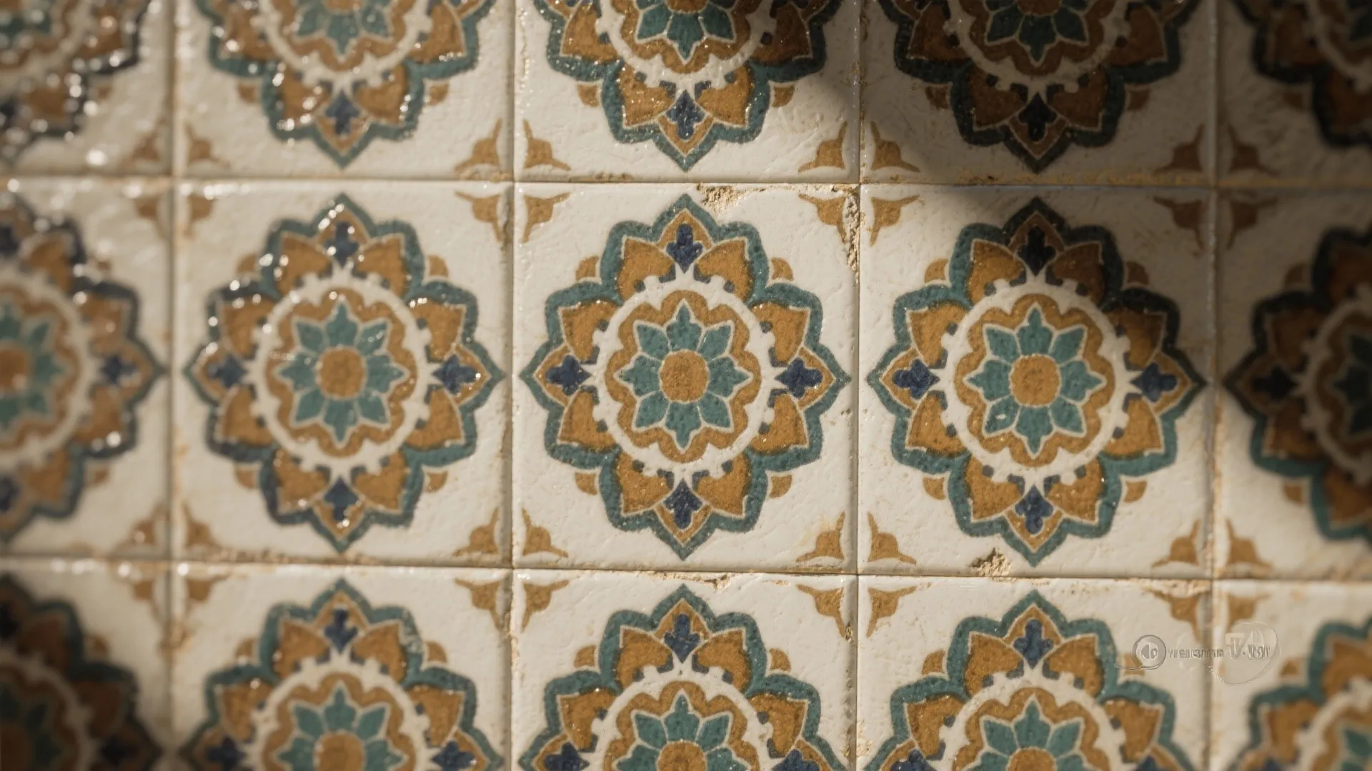 4. Patterned encaustic or cement tiles