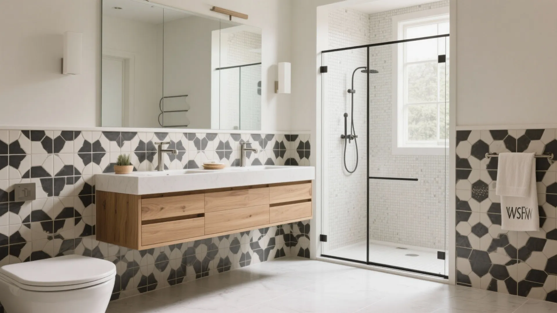 Geometric Encaustic-Style Patterns to Zone