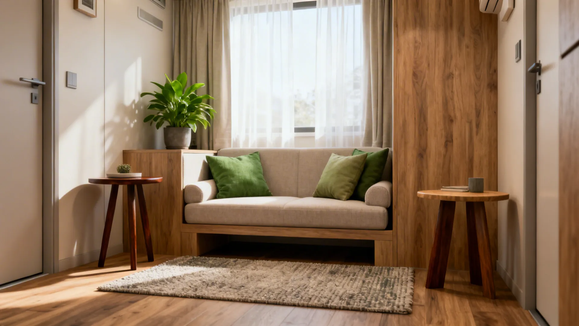 5 Small-Space Living Room Ideas for an End Table Set of 2