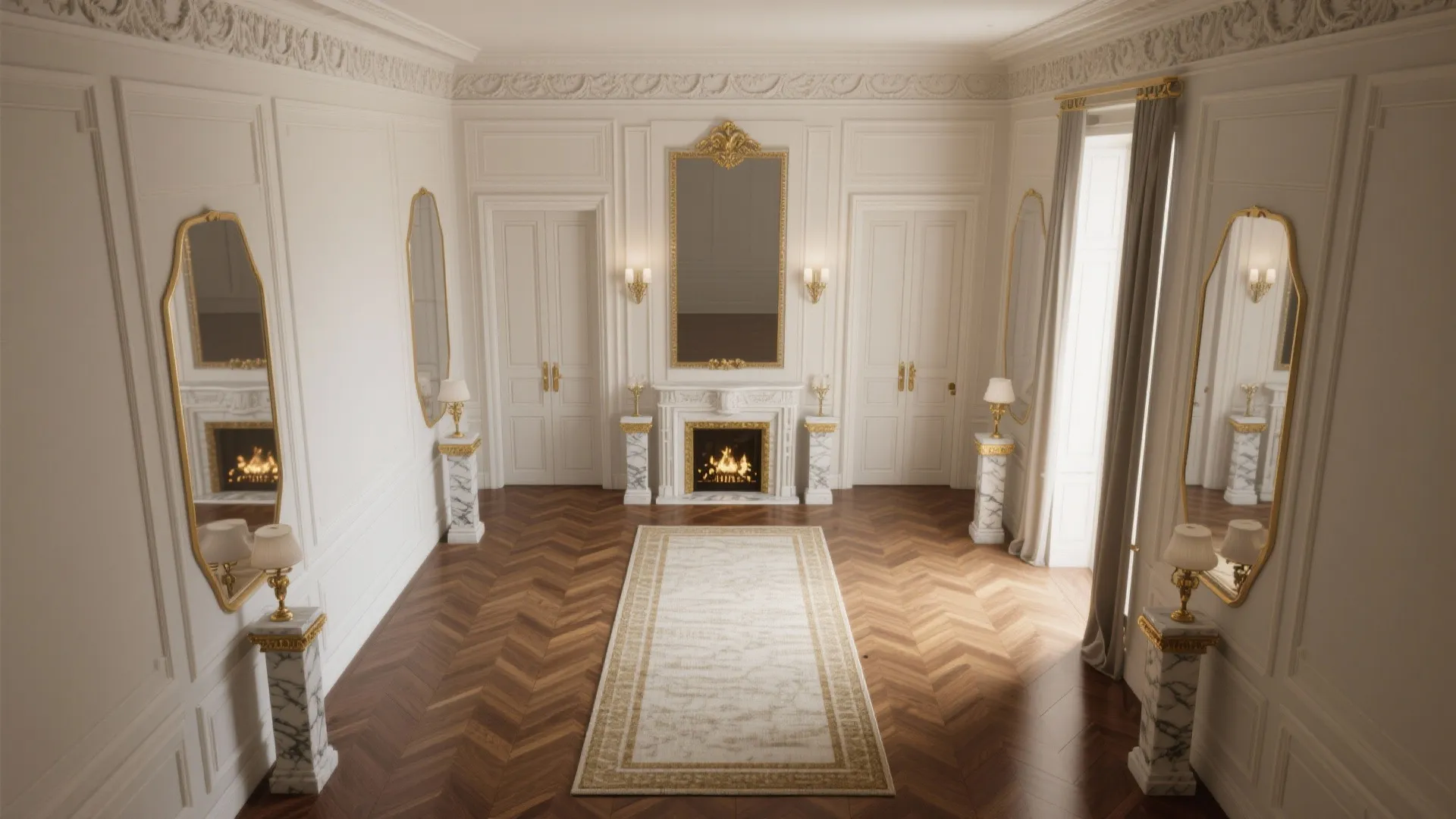 Palatial Symmetry and Ceremonial Flow