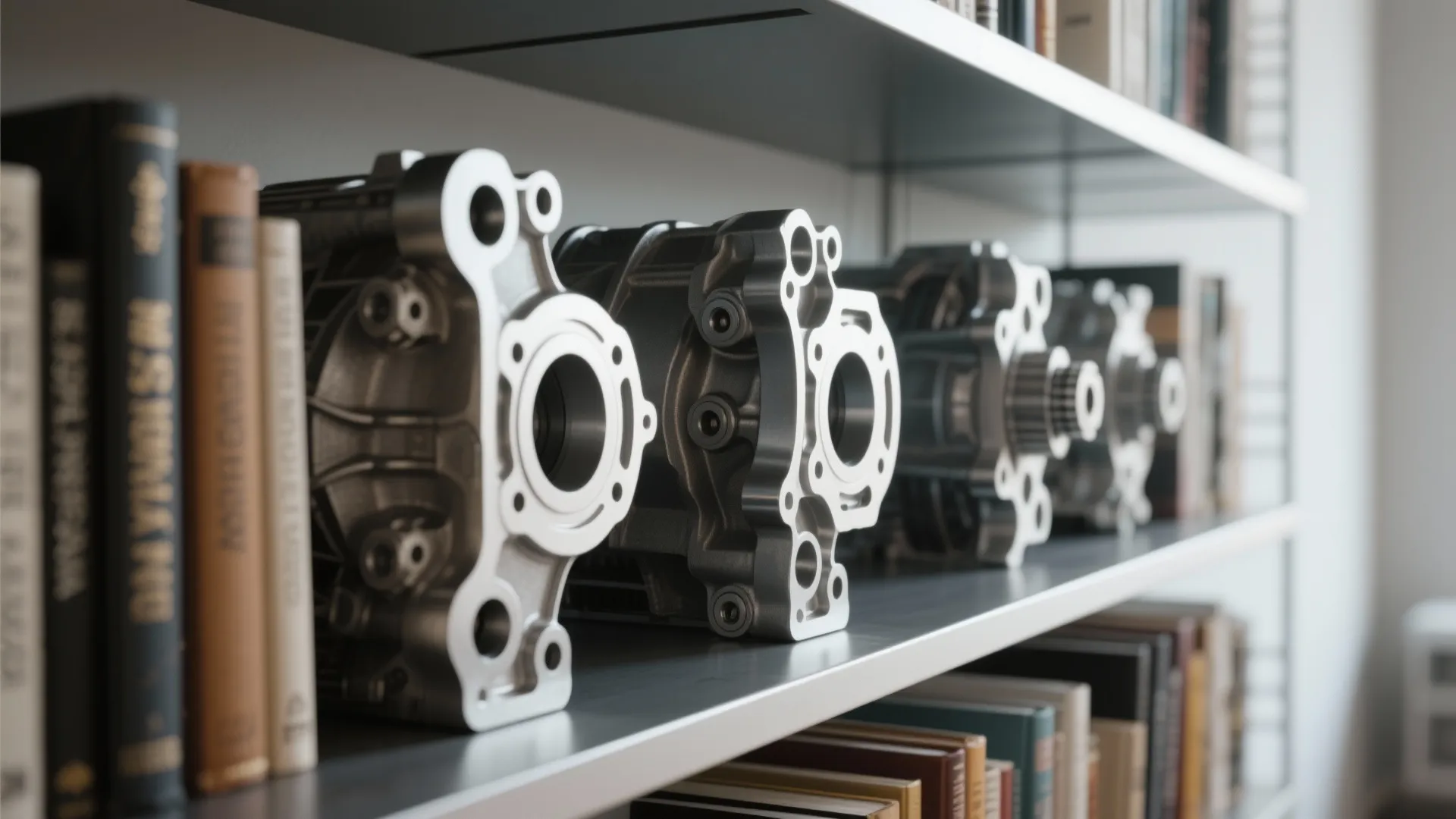 10. Engine Block Bookends