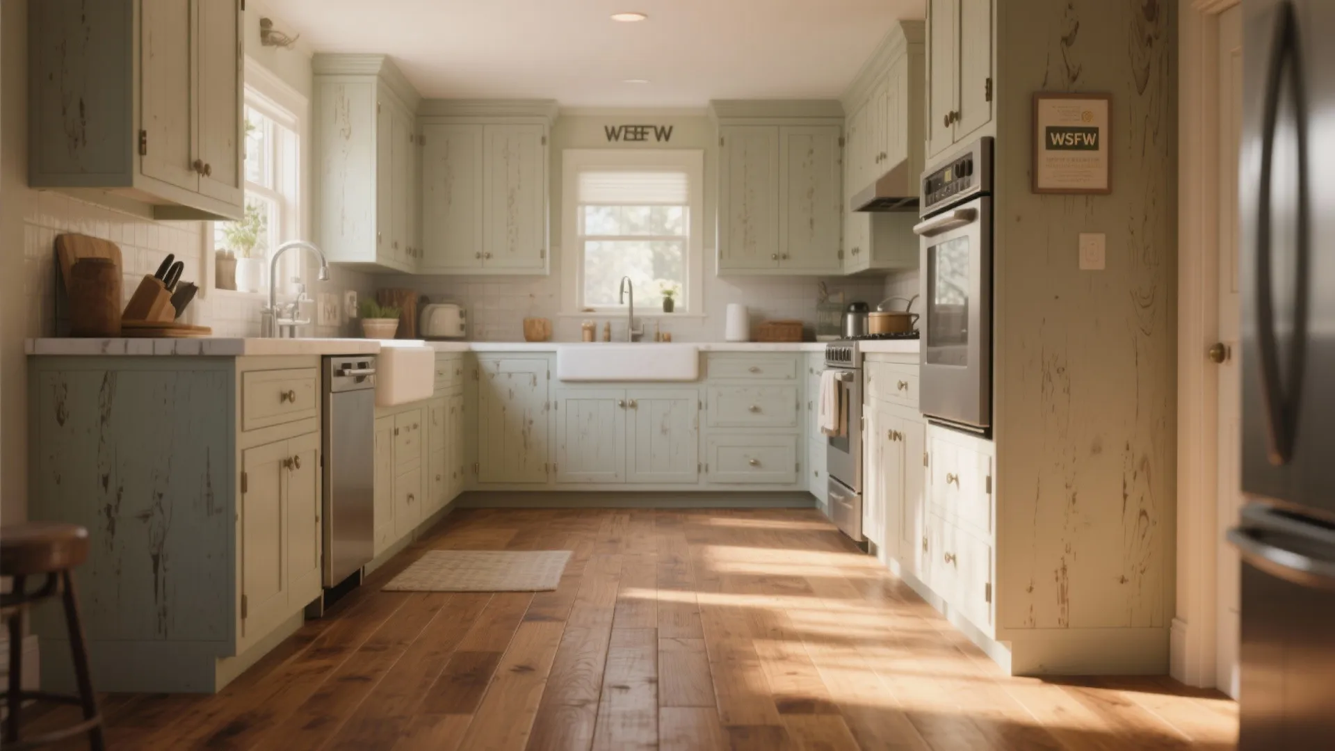 2. Engineered hardwood — warmth without drama