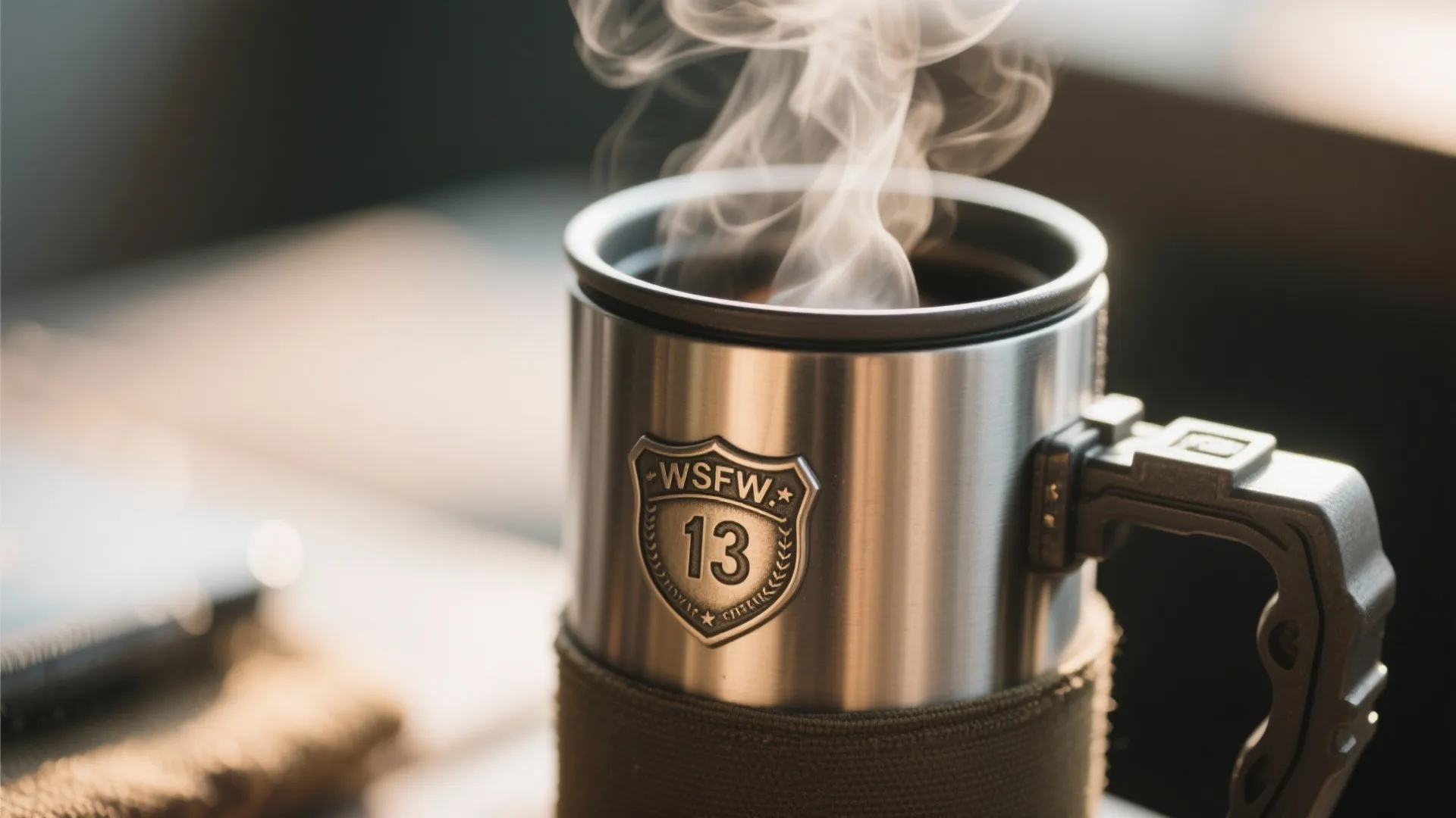 4. Custom Coffee Thermos