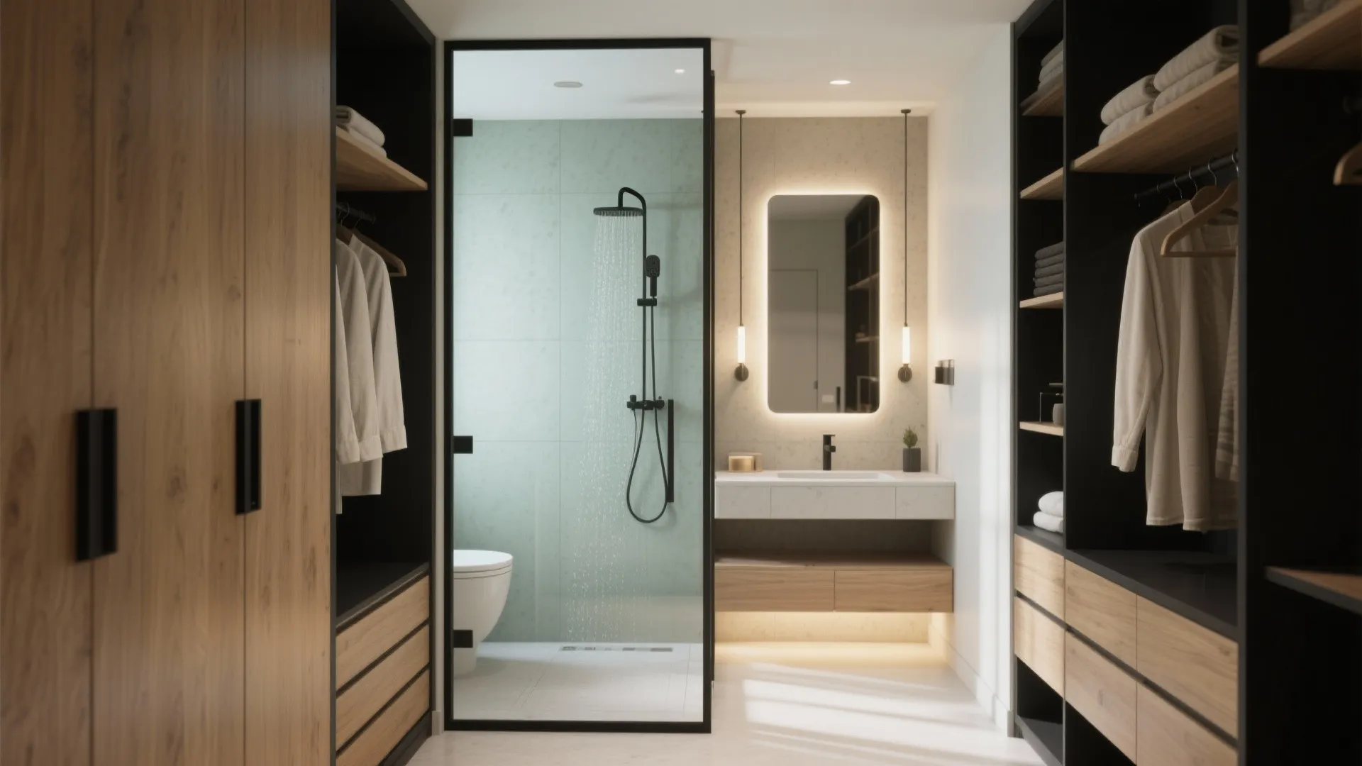 5 Smart Ideas for Dressing Room with Bathroom Design: Space-savvy ways to blend a walk-in closet with an ensuite—zoning, airflow, lighting, and storage—grounded in real projects and pro standards.