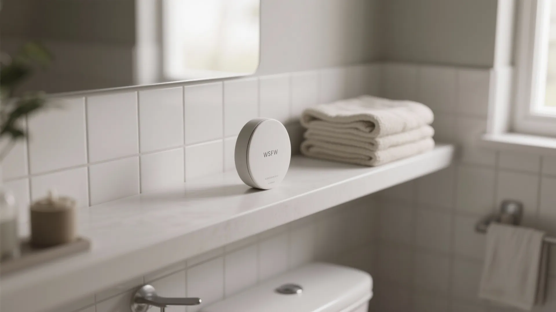 2. Freshen ensuite bathrooms without bulky sprays