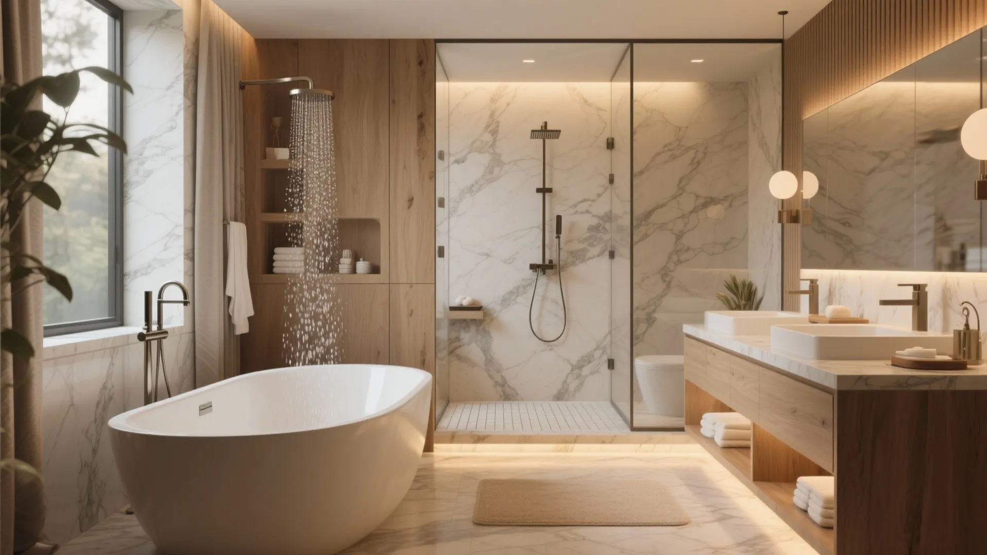 Idea 2: Ensuite Spa Bathroom